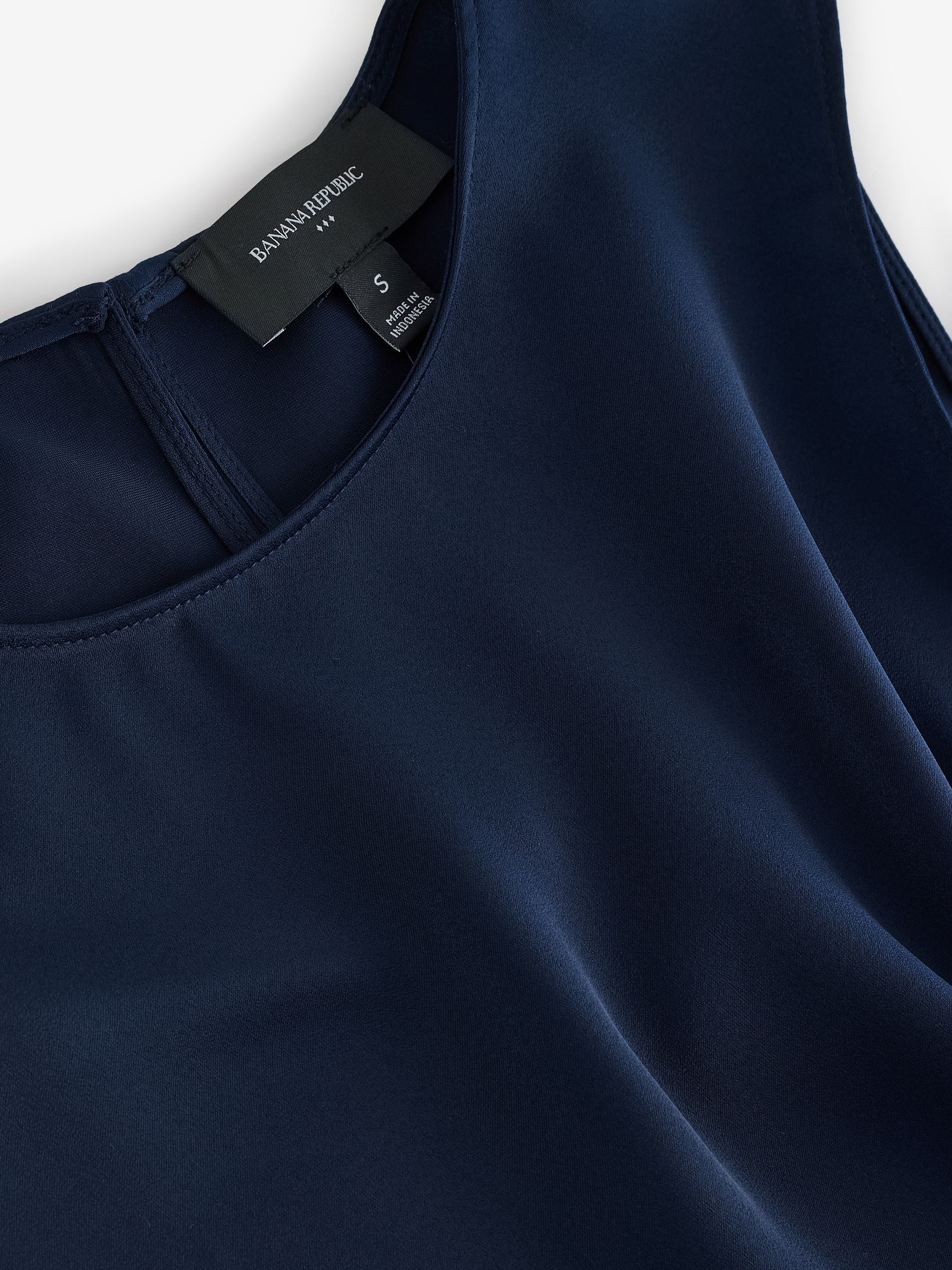 Banana Republic Blue Shell Tank Top - Image 5 of 5 Banana Republic Blue Shell Tank Top - Image 5 of 5