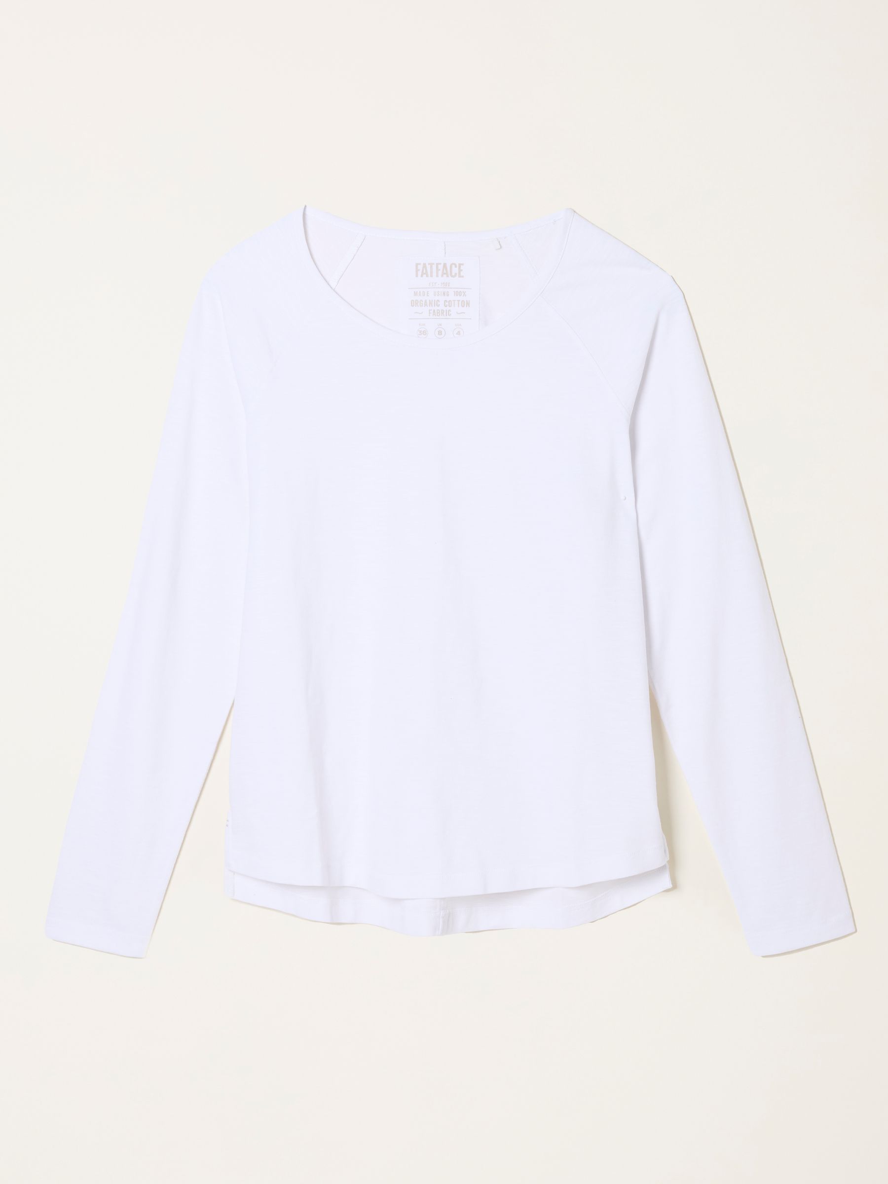 Ava White Long Sleeve T Shirt - Image 5 of 5