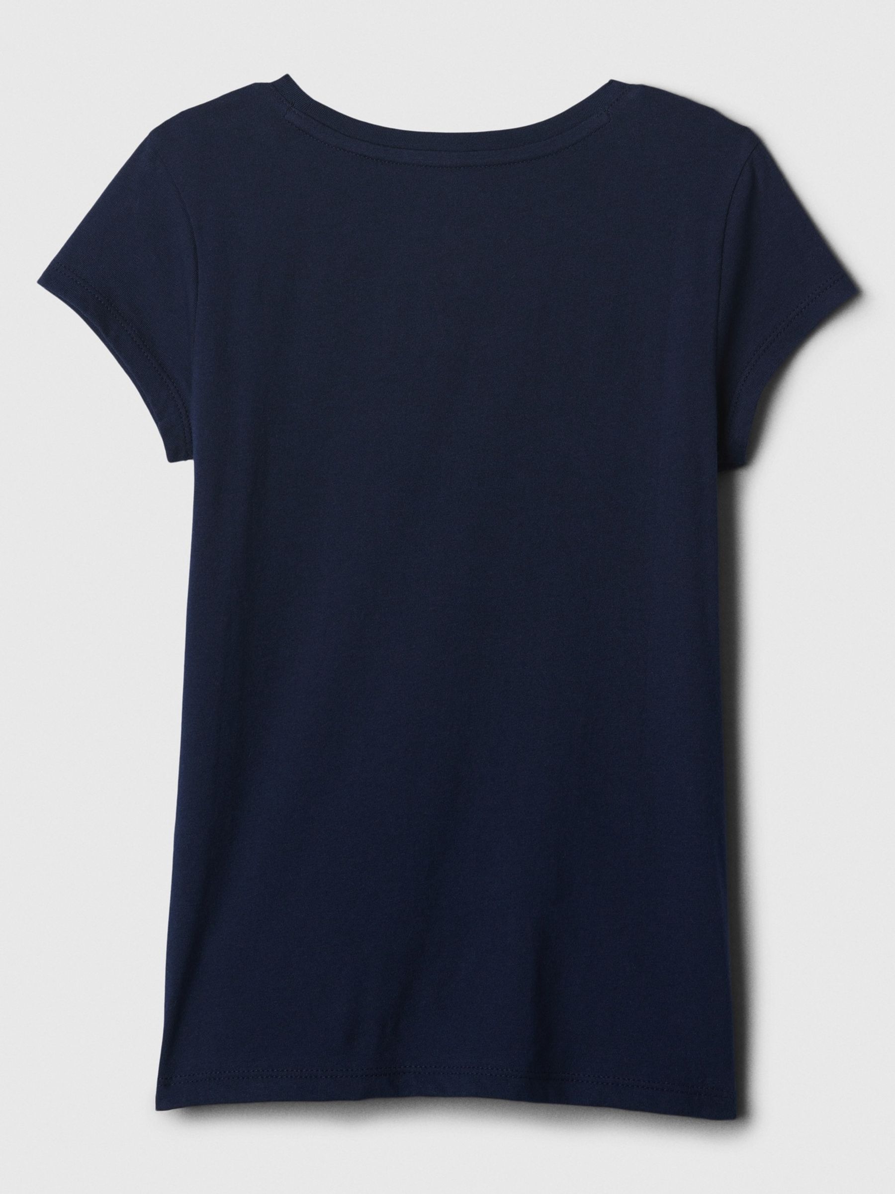 Navy Blue Logo Graphic Short Sleeve Crew Neck T-Shirt (4-13yrs) - Image 2 of 3