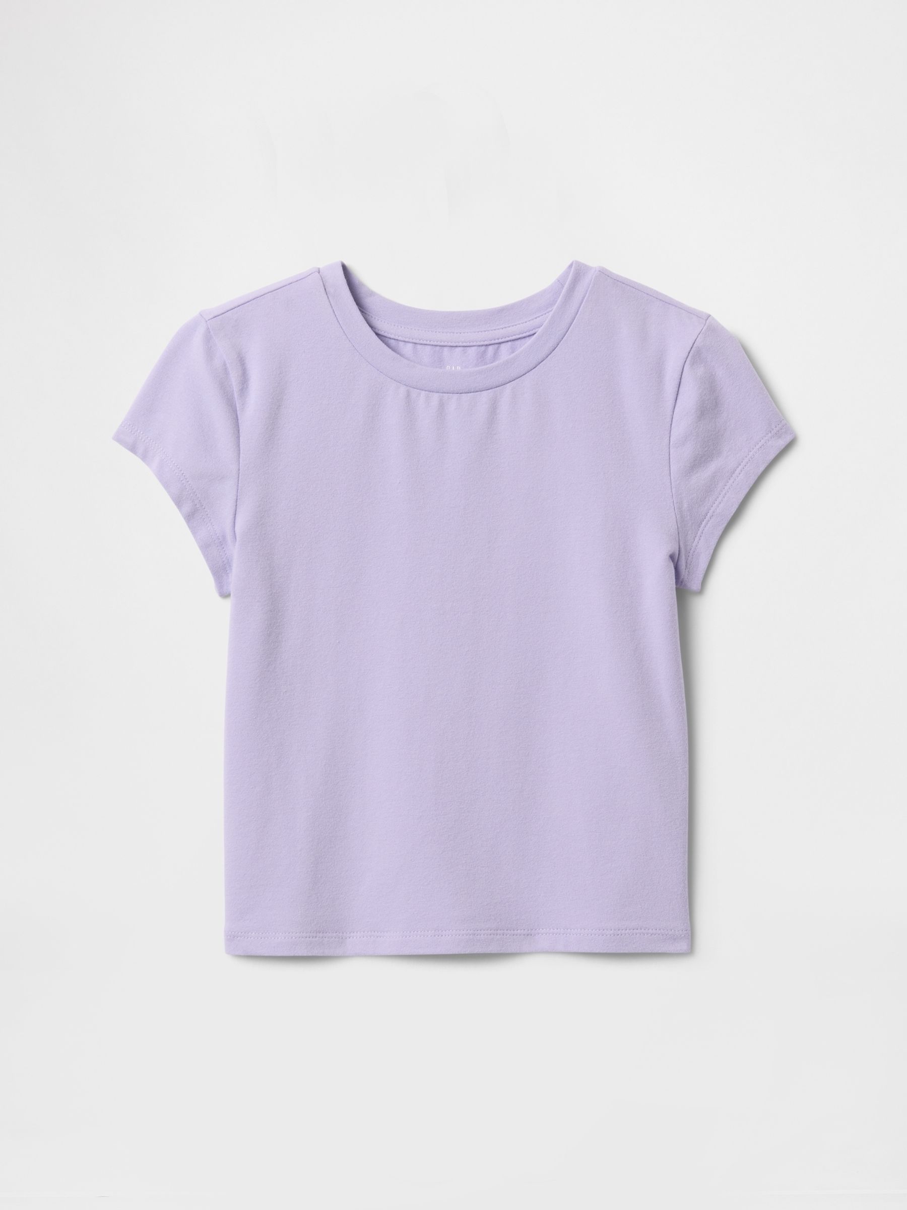Purple Short Sleeve Crew Neck T-Shirt (4-13yrs) - Image 3 of 4