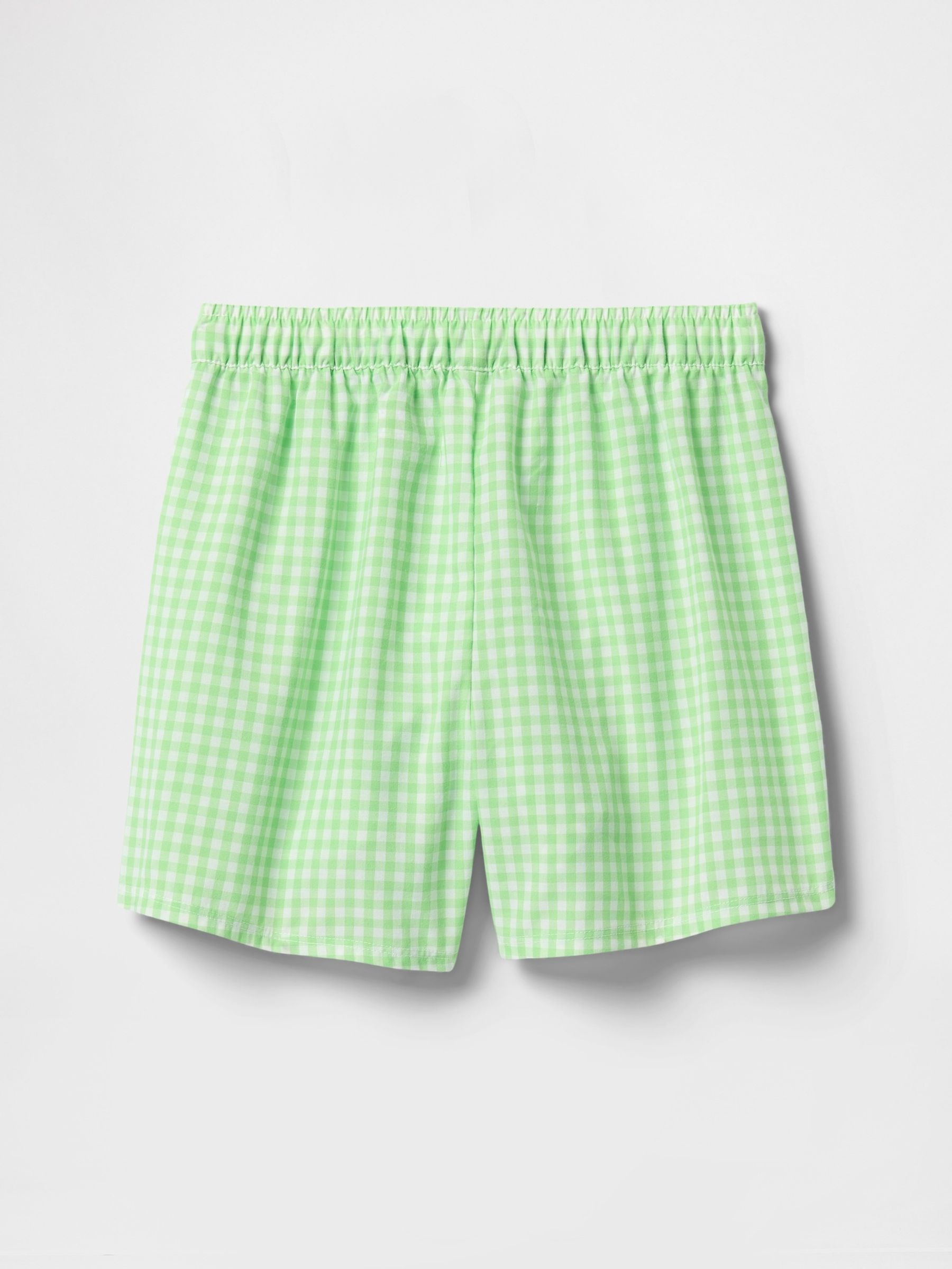 Green Gingham Print Pyjama Boxer Shorts (4-13yrs) - Image 2 of 3