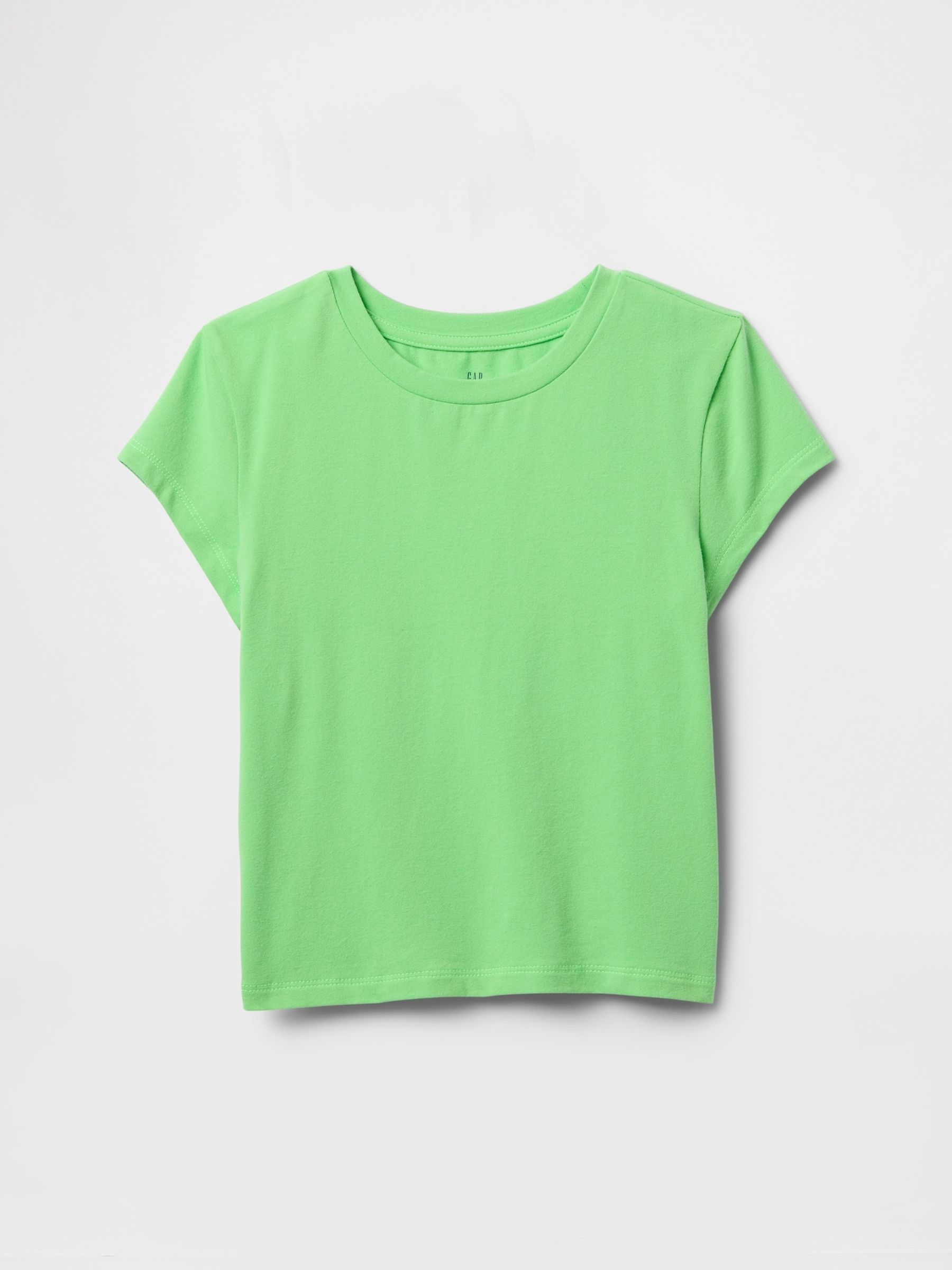 Green Short Sleeve Crew Neck T-Shirt (4-13yrs) - Image 3 of 4