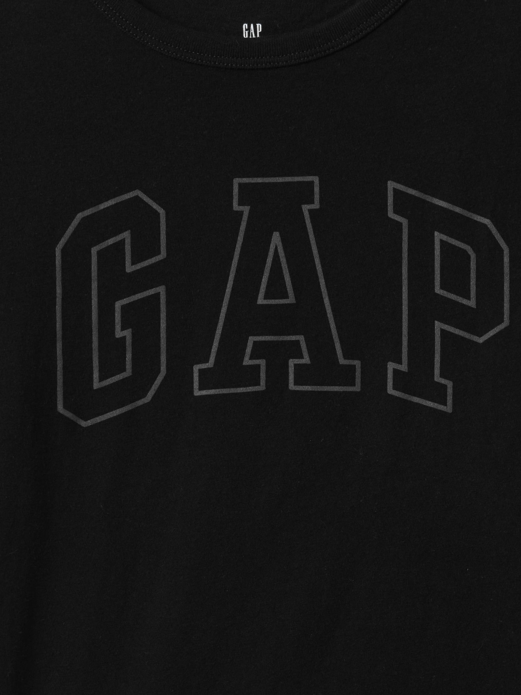 Black Logo Short Sleeve Crew Neck T-Shirt (4-13yrs) - Image 3 of 3