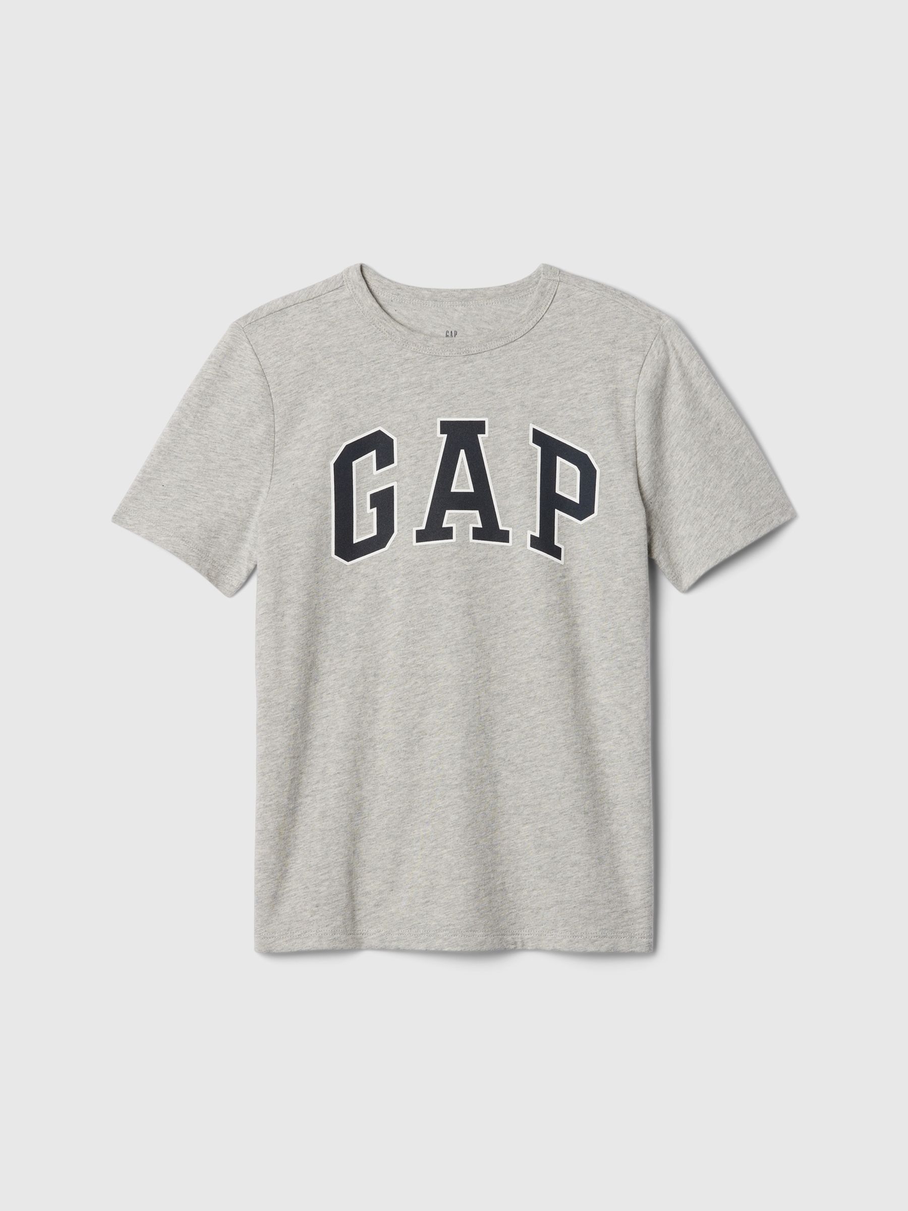 Grey Logo Short Sleeve Crew Neck T-Shirt (4-13yrs) - Image 1 of 2