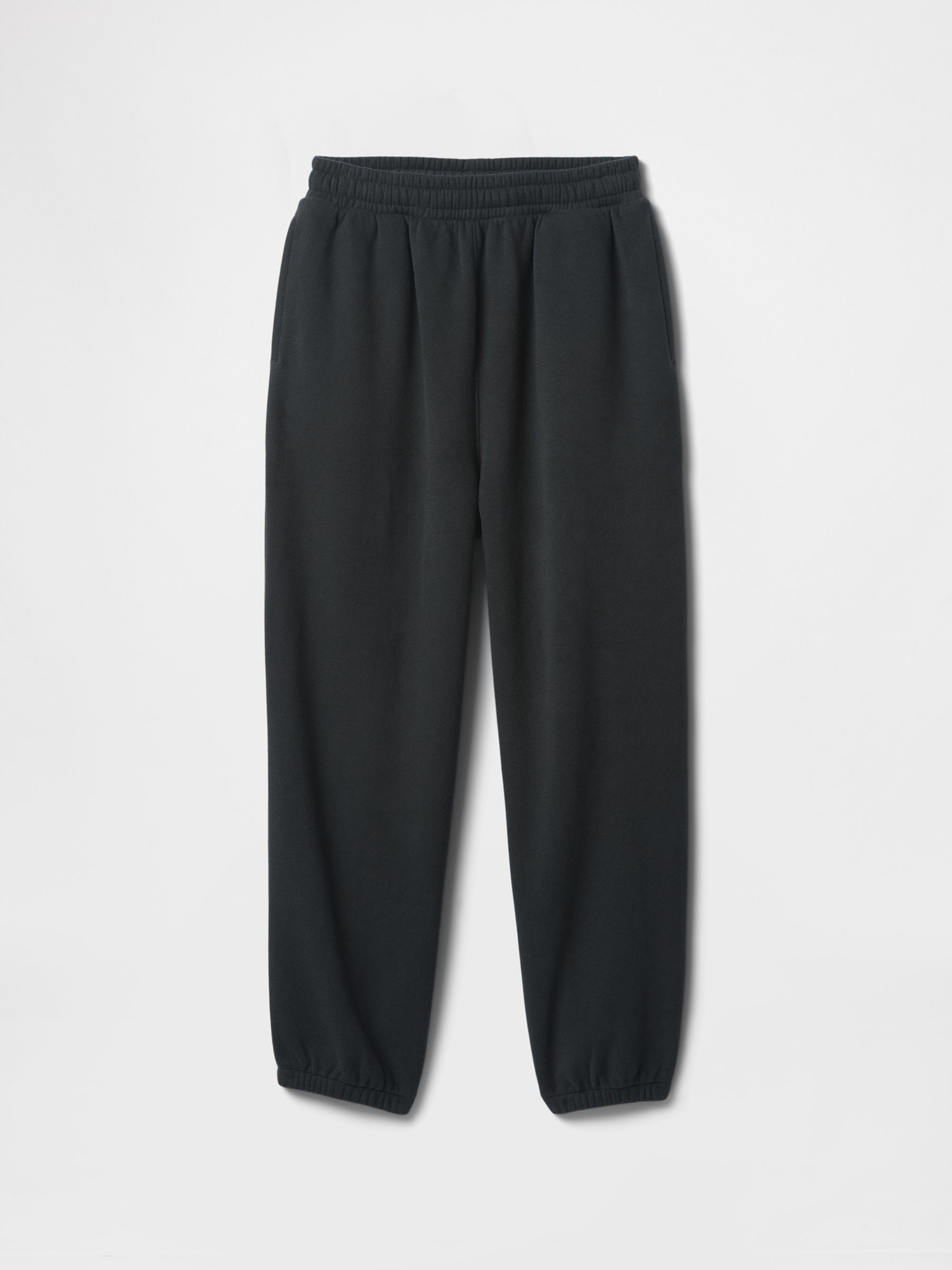 Black Vintage Soft Fleece-Lined Joggers (4-13yrs) - Image 4 of 4