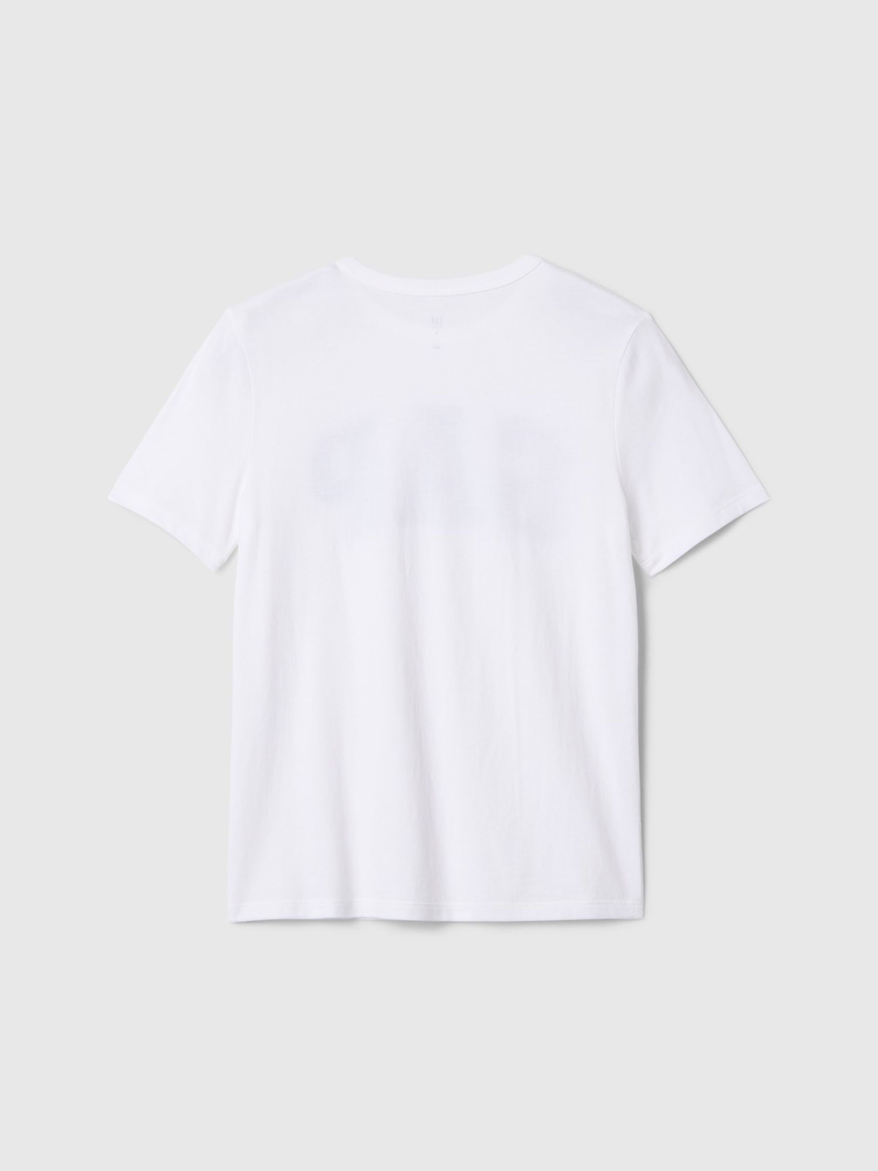 White Logo Short Sleeve Crew Neck T-Shirt (4-13yrs) - Image 2 of 2