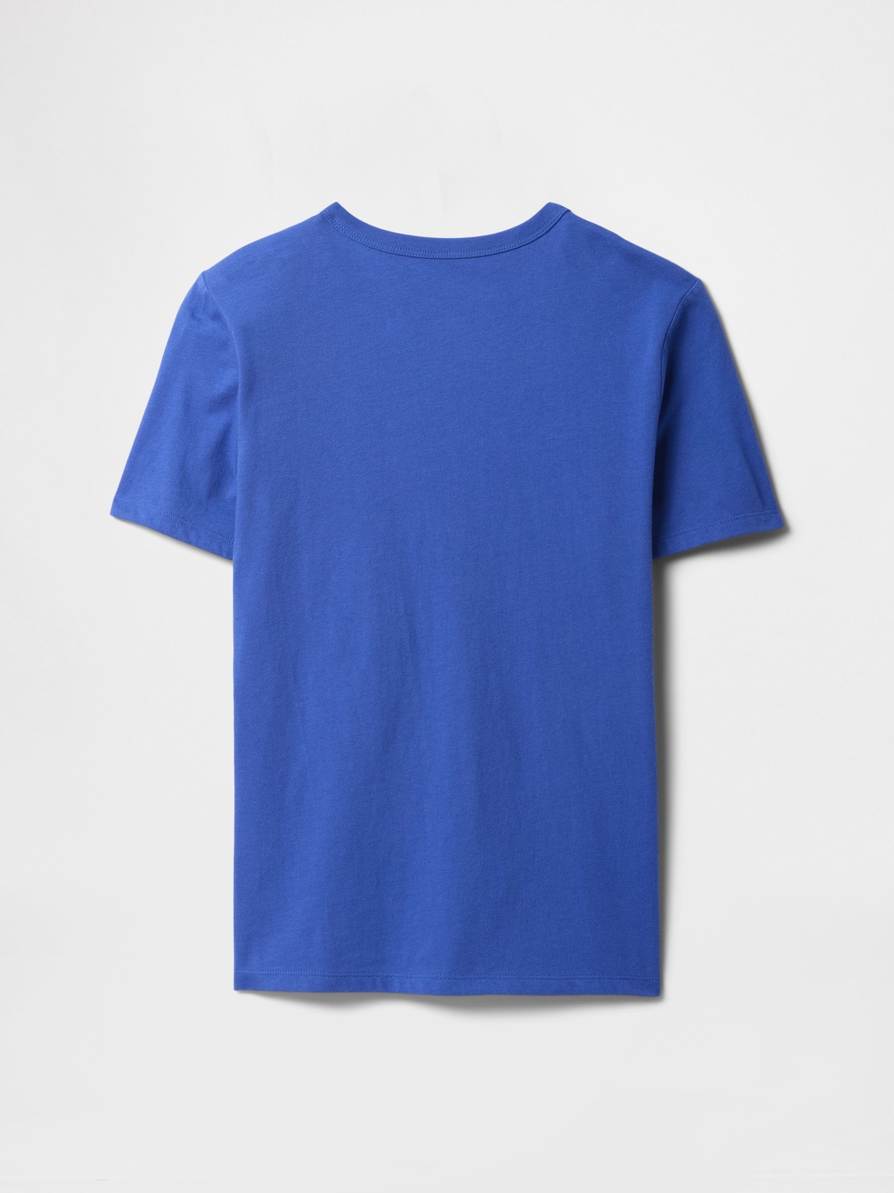 Blue Logo Short Sleeve Crew Neck T-Shirt (4-13yrs) - Image 2 of 3