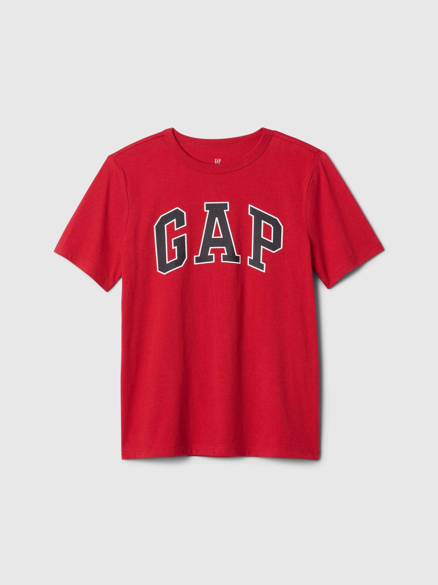 Red Logo Short Sleeve Crew Neck T-Shirt (4-13yrs) - Image 1 of 2