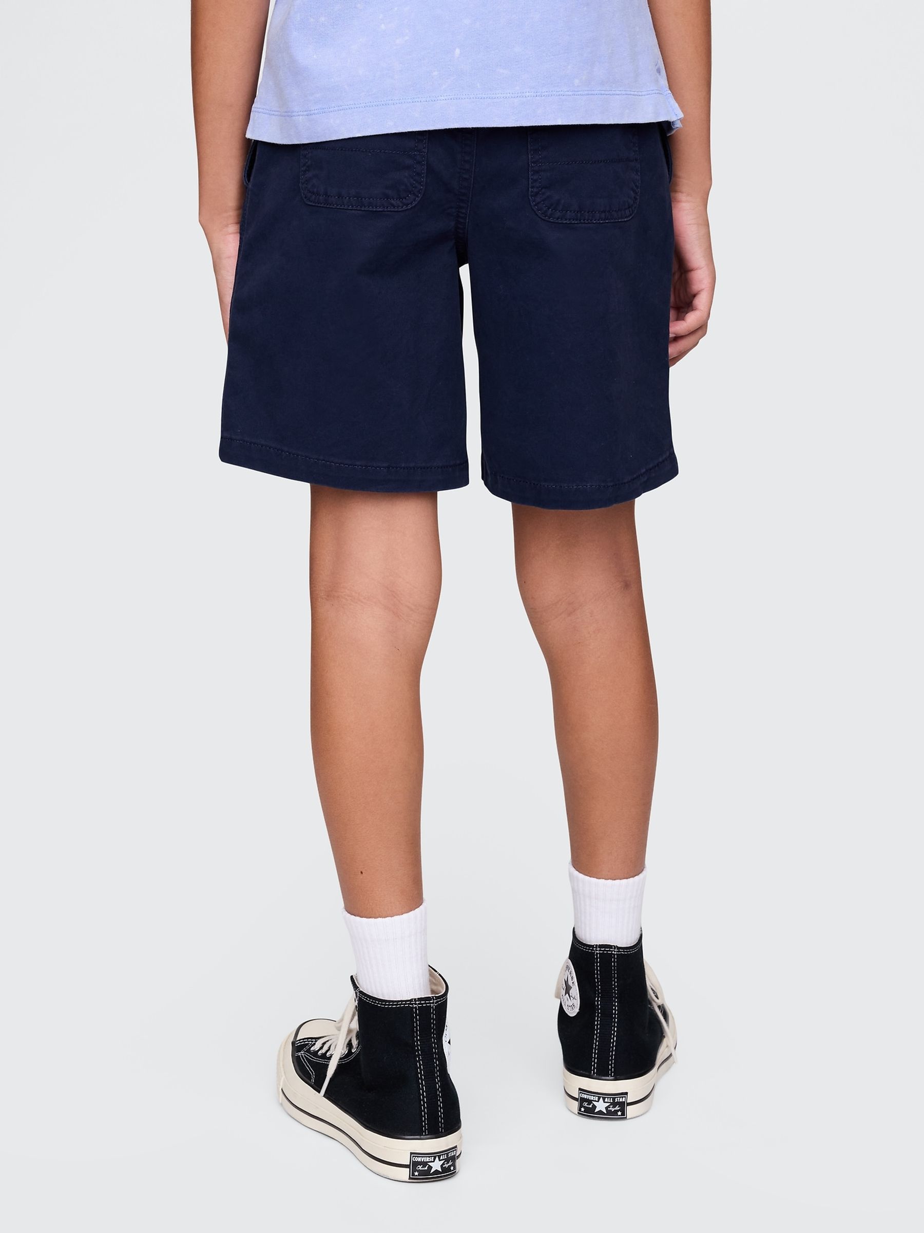 Blue Relaxed Easy Shorts (4-13yrs) - Image 2 of 4