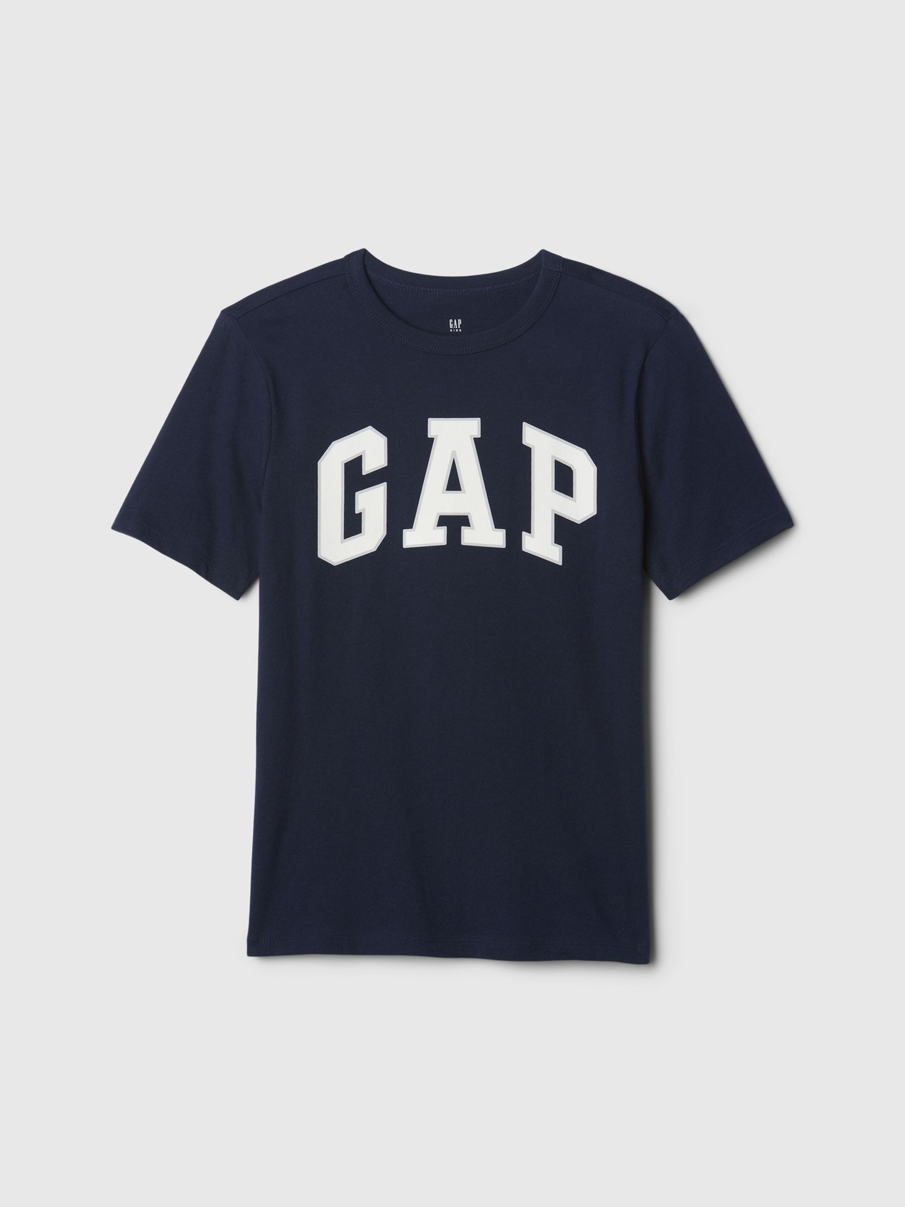 Navy Blue Logo Short Sleeve Crew Neck T-Shirt (4-13yrs) - Image 1 of 2