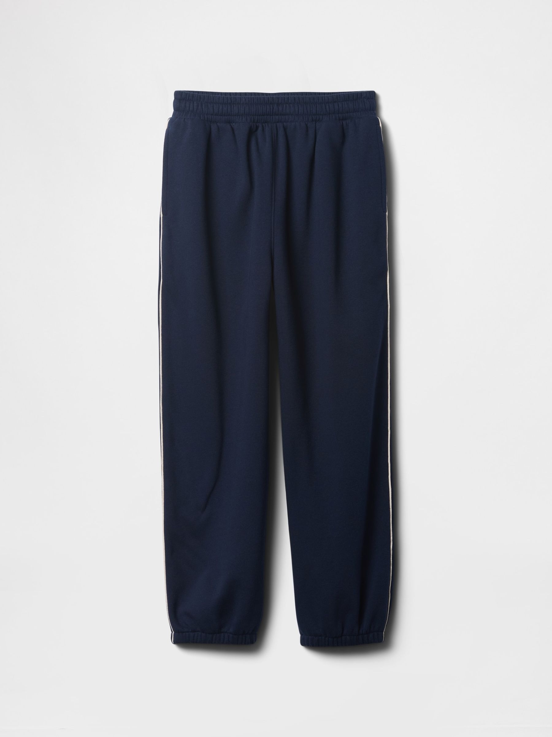 Navy Blue Vintage Soft Fleece-Lined Joggers (4-13yrs) - Image 5 of 5