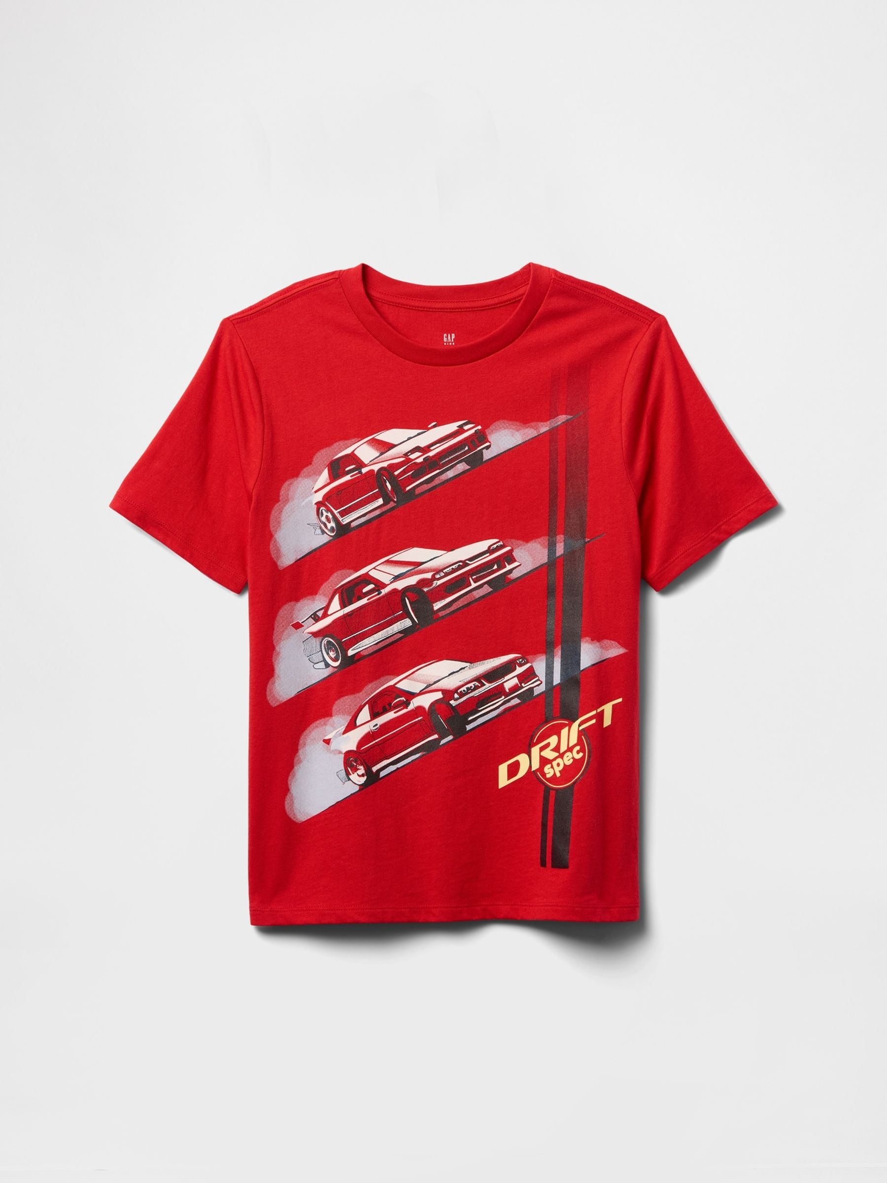 Red Car Graphic T-Shirt (4-13yrs) - Image 1 of 2