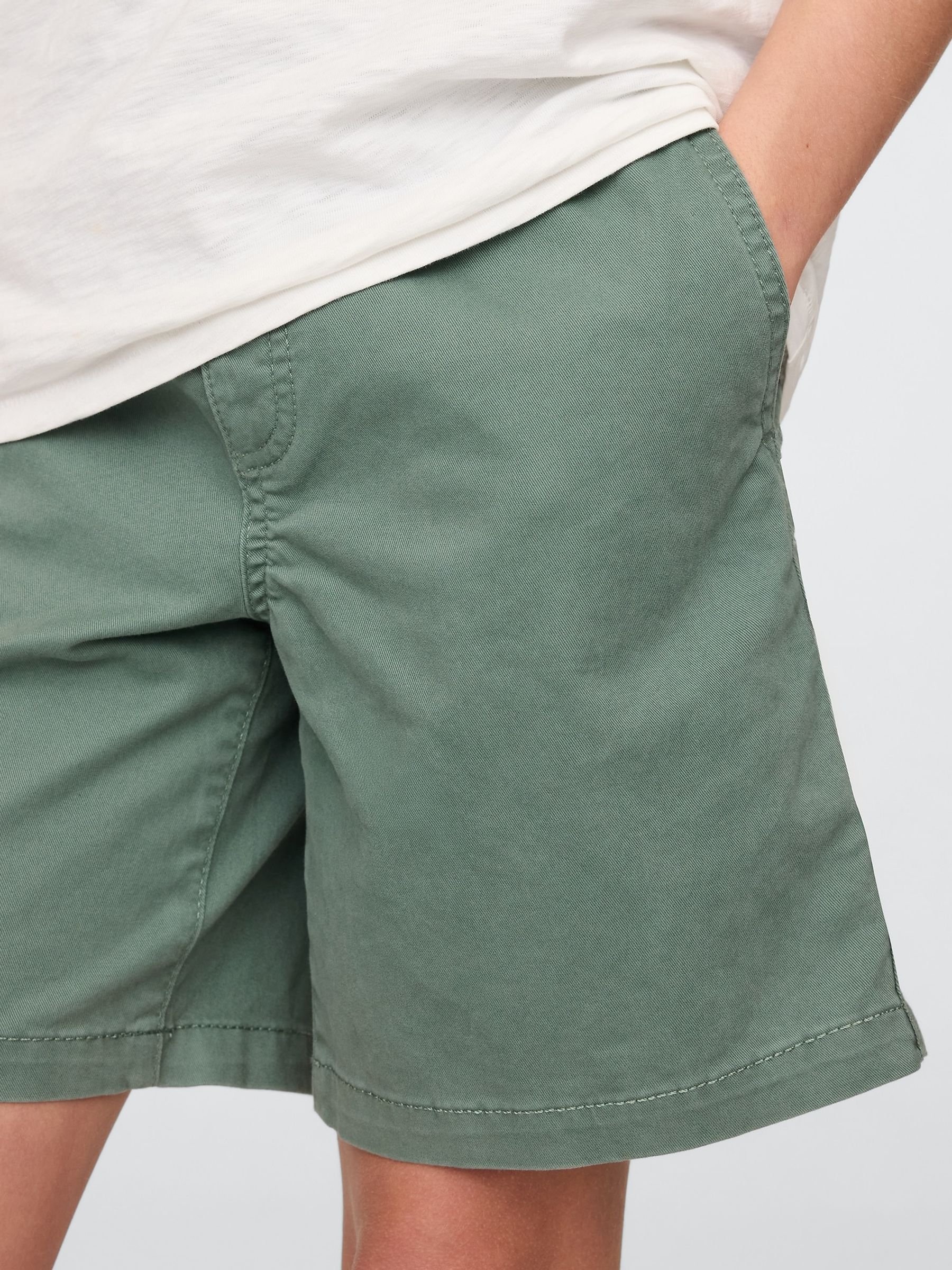 Green Relaxed Easy Shorts (4-13yrs) - Image 4 of 5