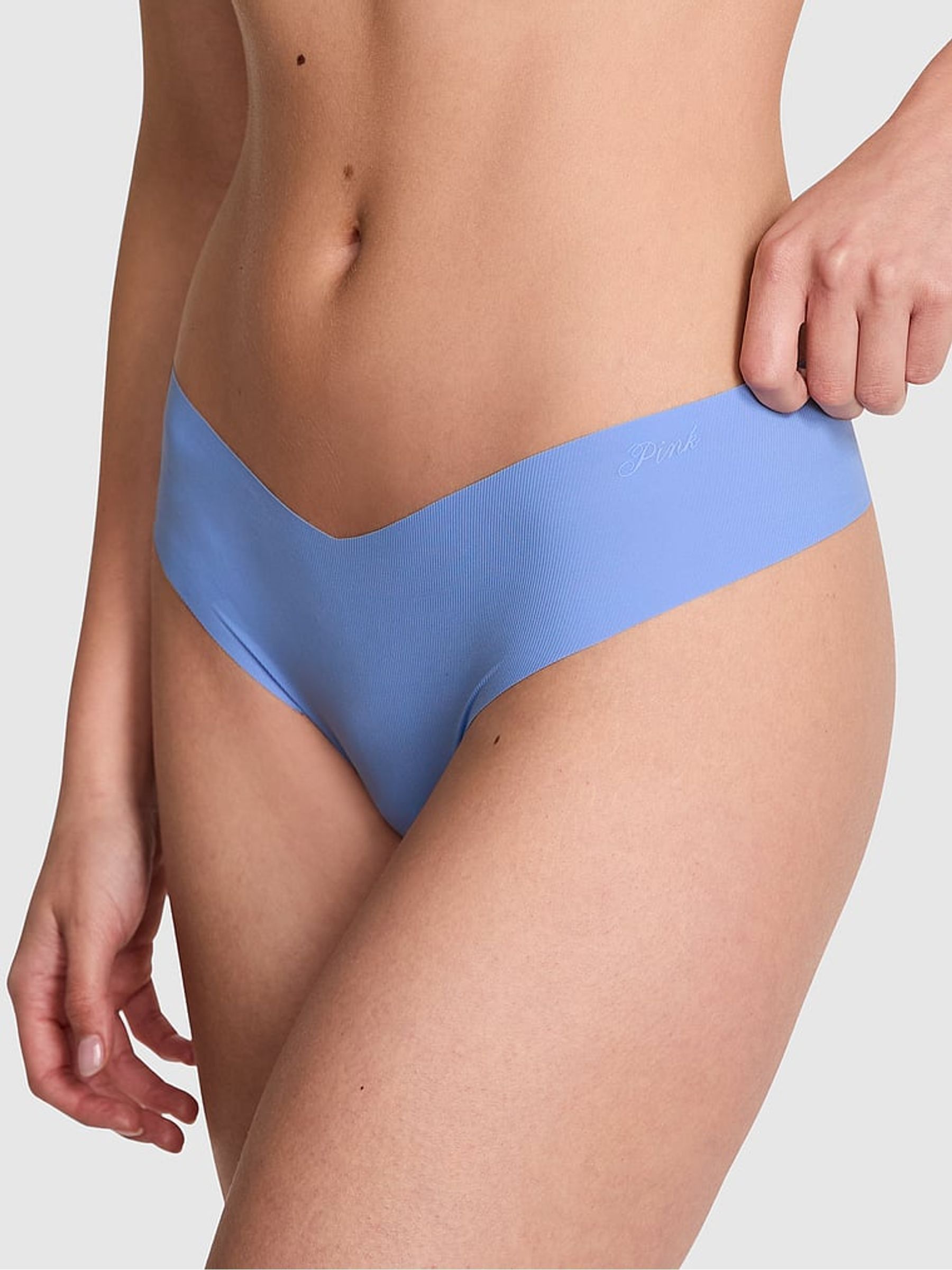 Seascape Blue Thong No Show Thong Knickers - Image 1 of 2