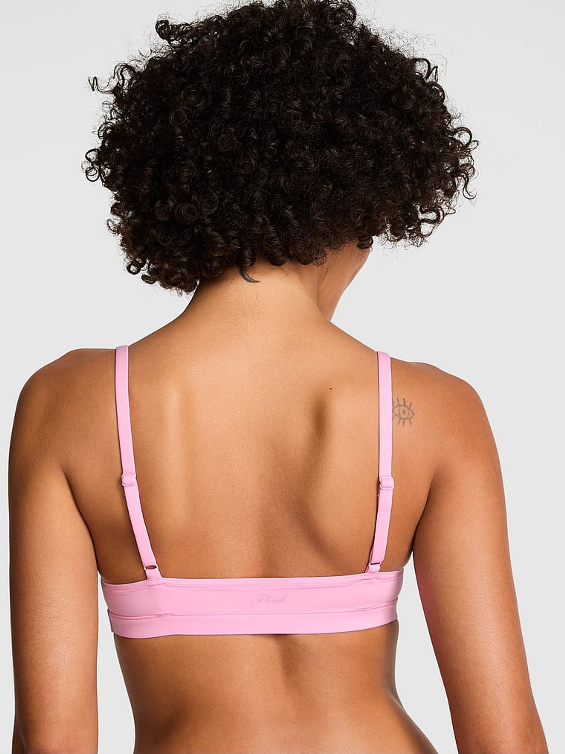 Pink Lollipop Triangle Bralette - Image 2 of 3