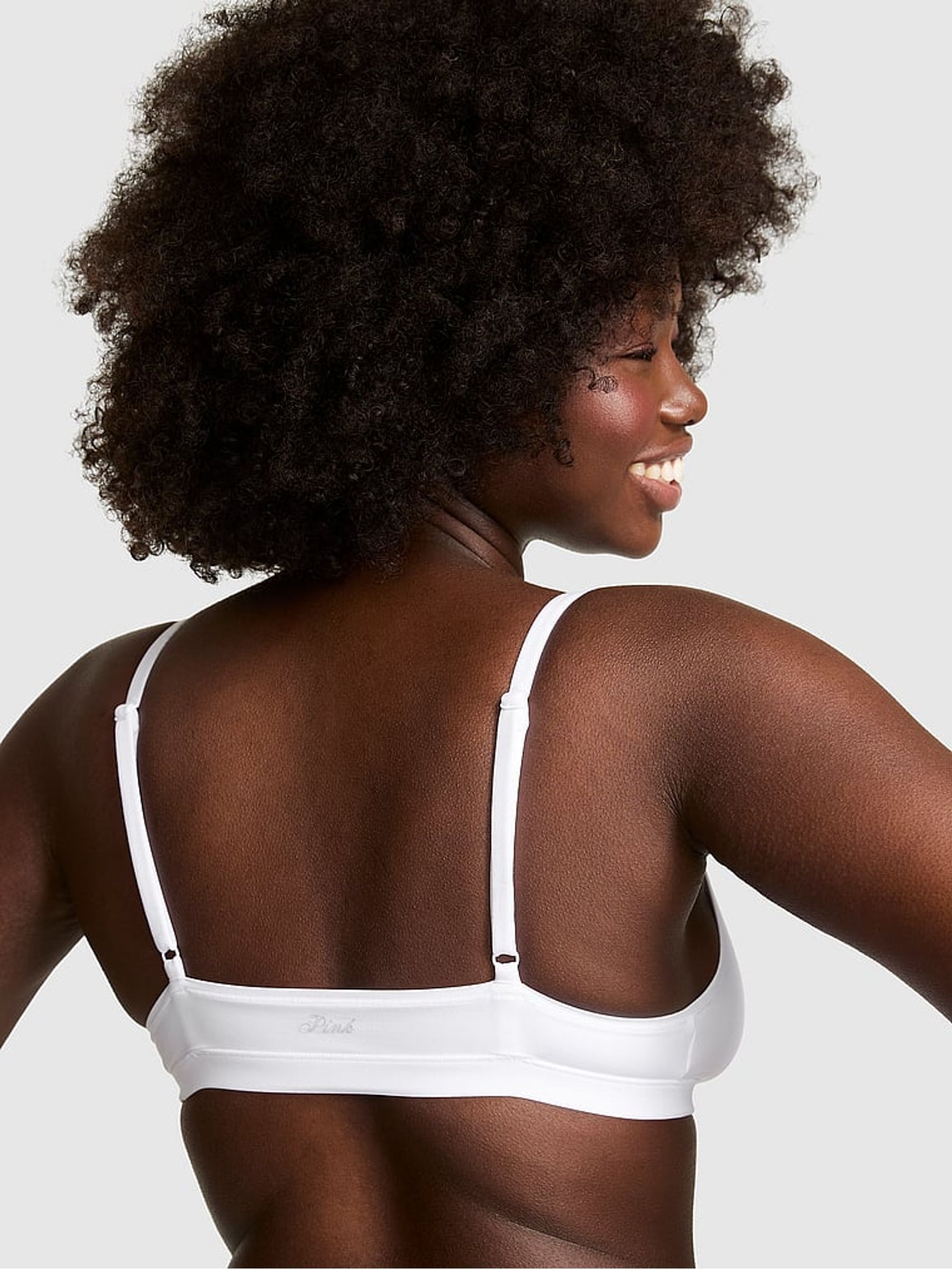 White Triangle Bralette - Image 2 of 3