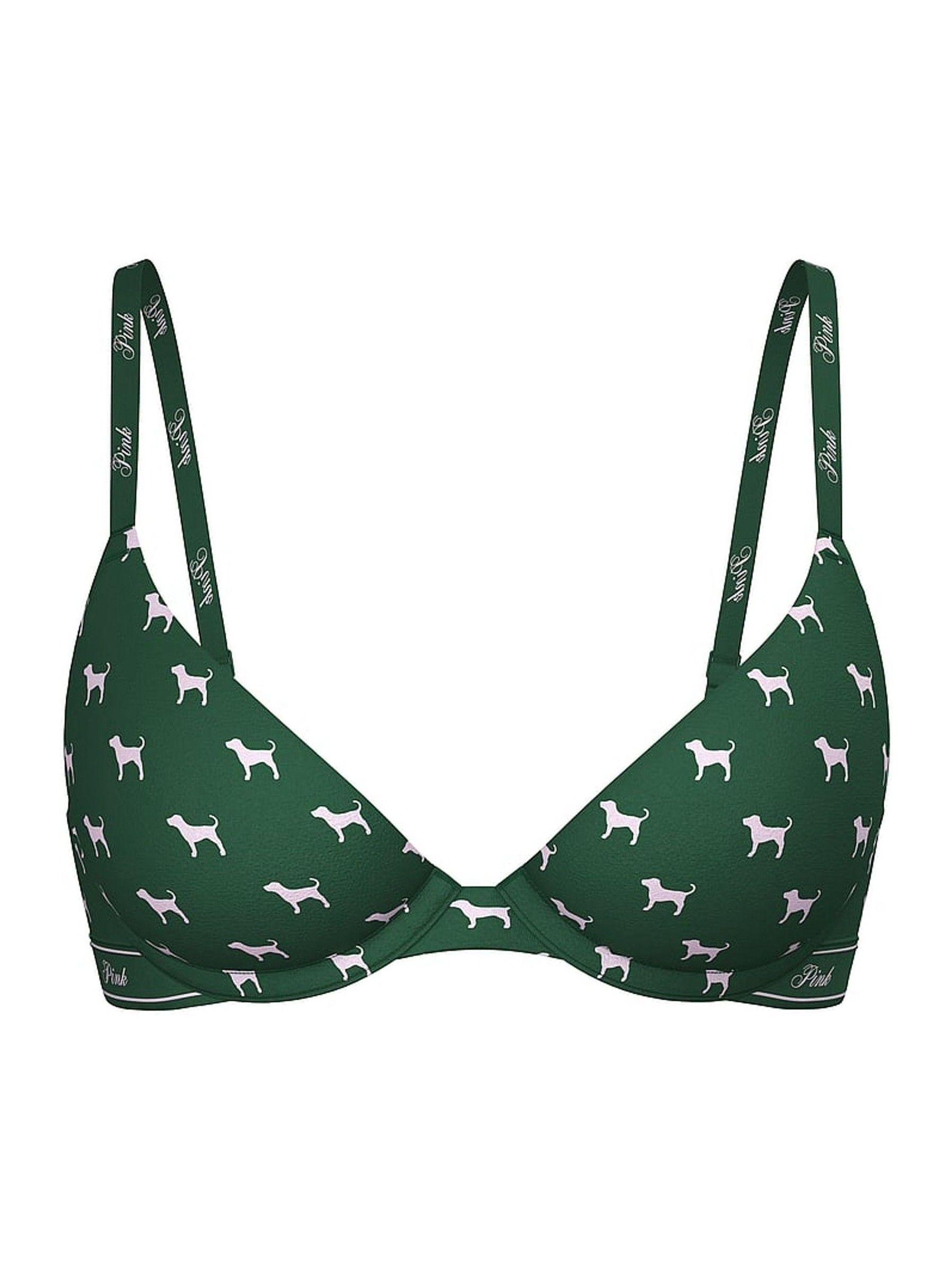 Jaguar Green Push Up Bra - Image 1 of 1