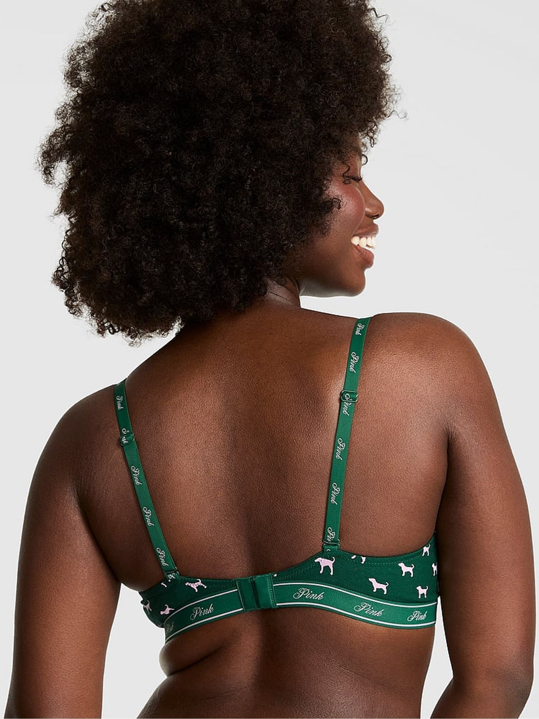 Jaguar Green Push Up Bra - Image 2 of 3