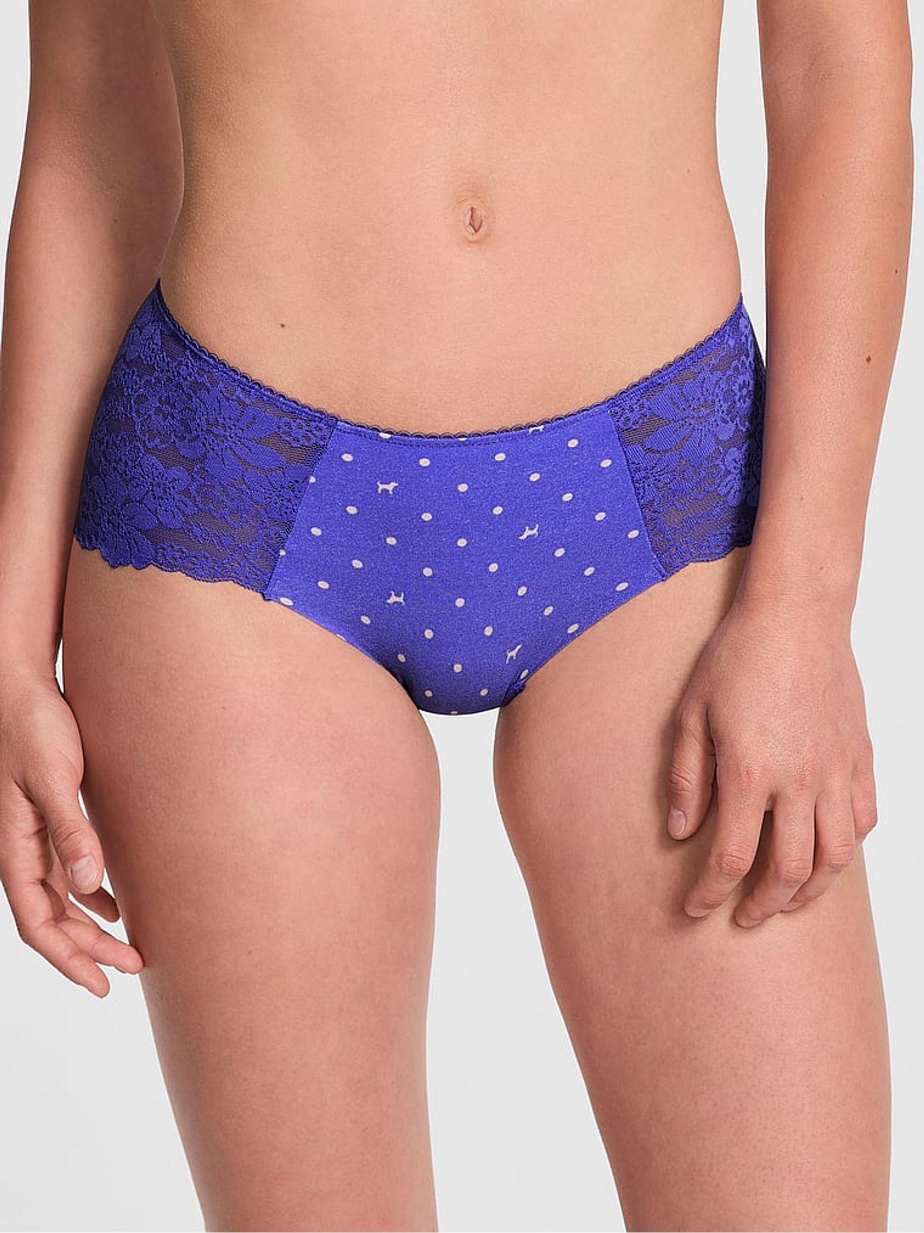 Ultra Marine Blue Hipster Knickers - Image 1 of 3