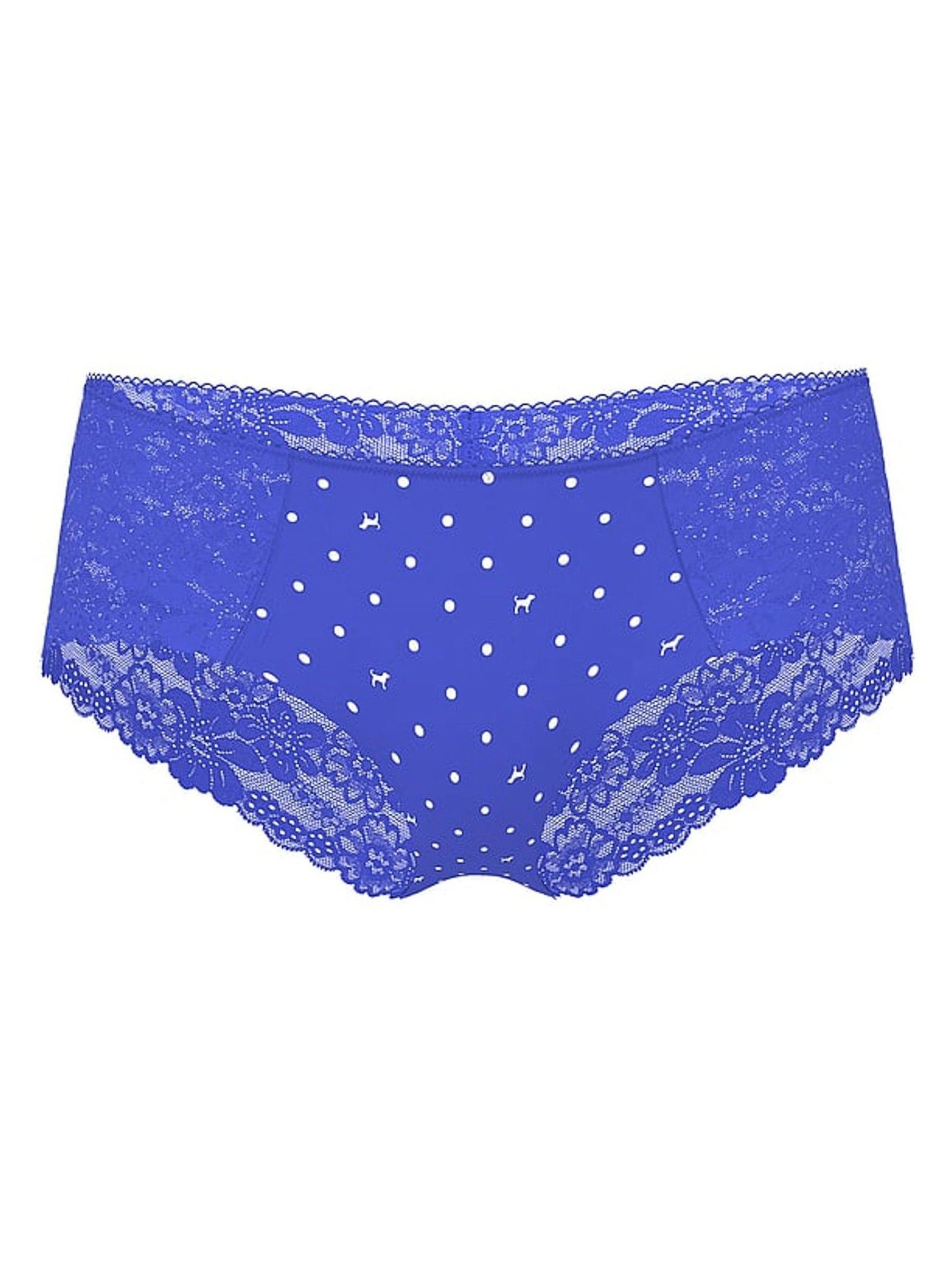 Ultra Marine Blue Hipster Knickers - Image 3 of 3