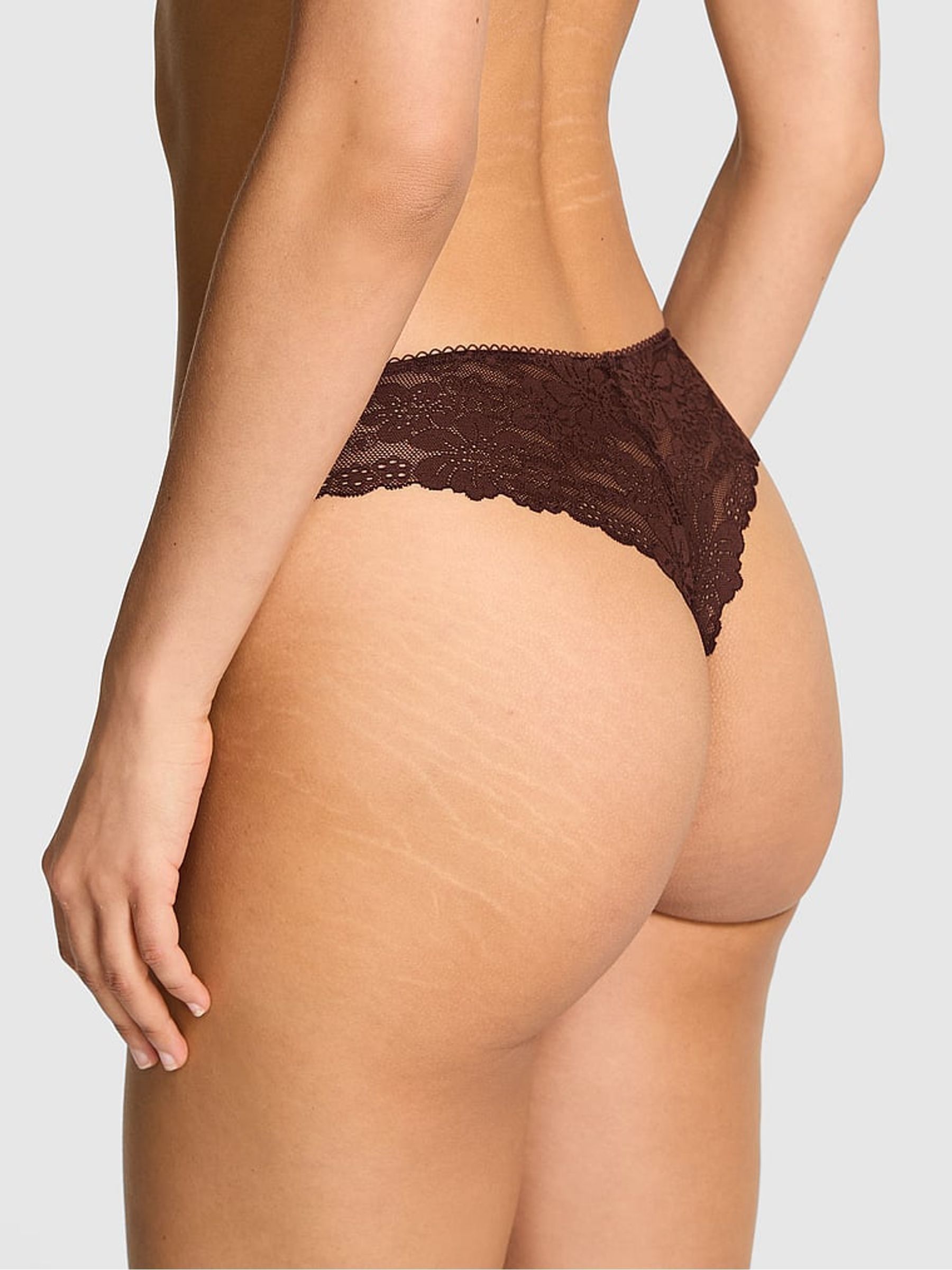 Brown Leopard Thong Knickers - Image 2 of 3