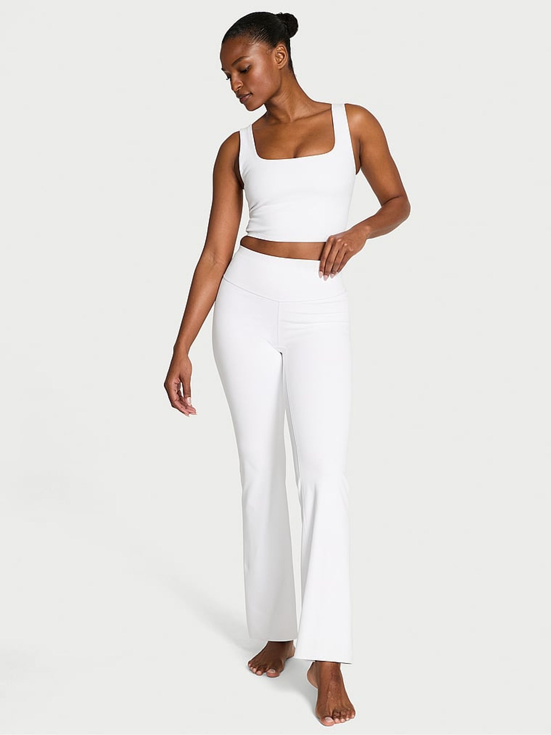 White Flare Incredible Coverage™ Leggings - Image 1 of 2