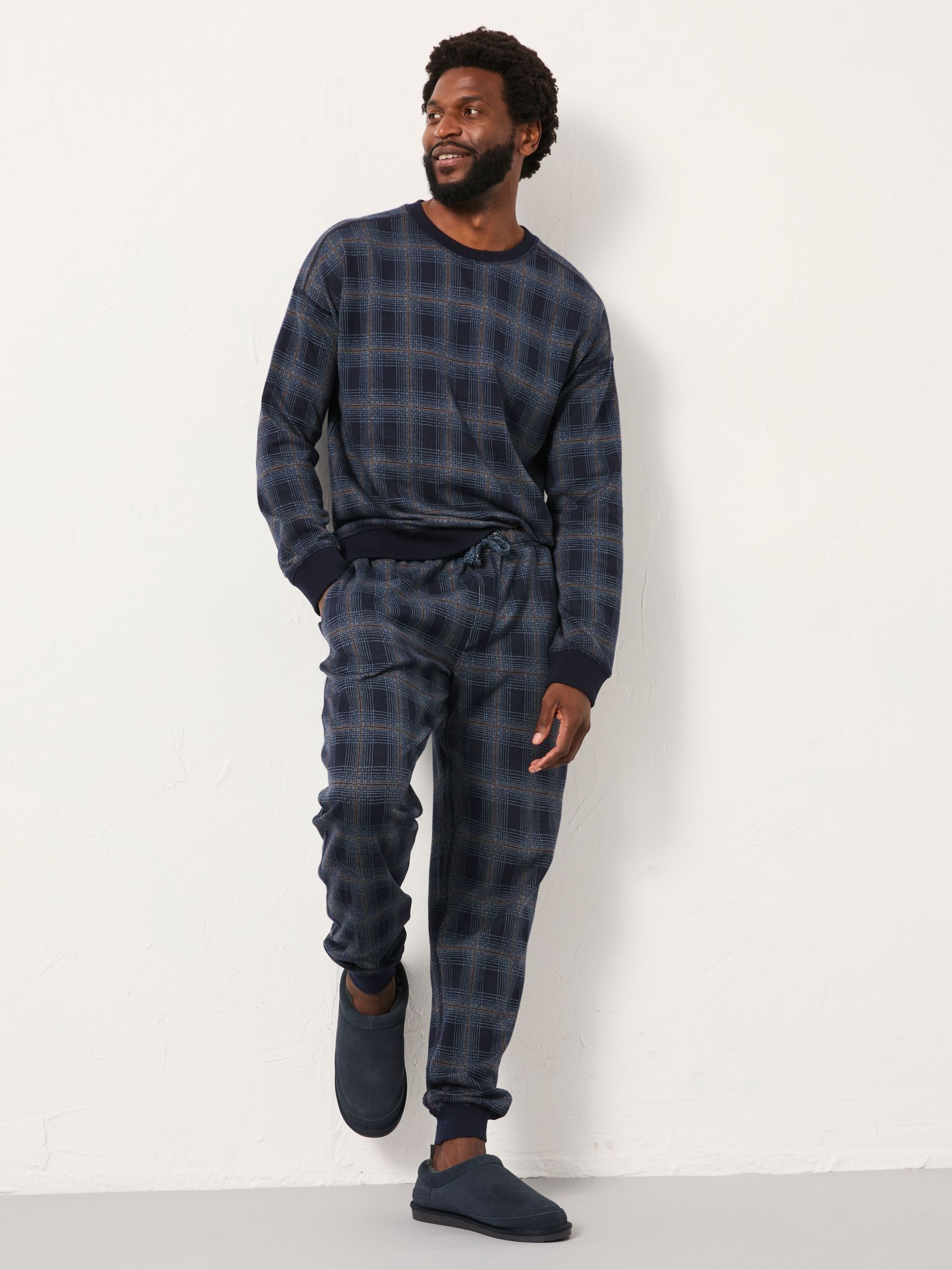 Kemble Navy Check Jumper - Image 4 of 5