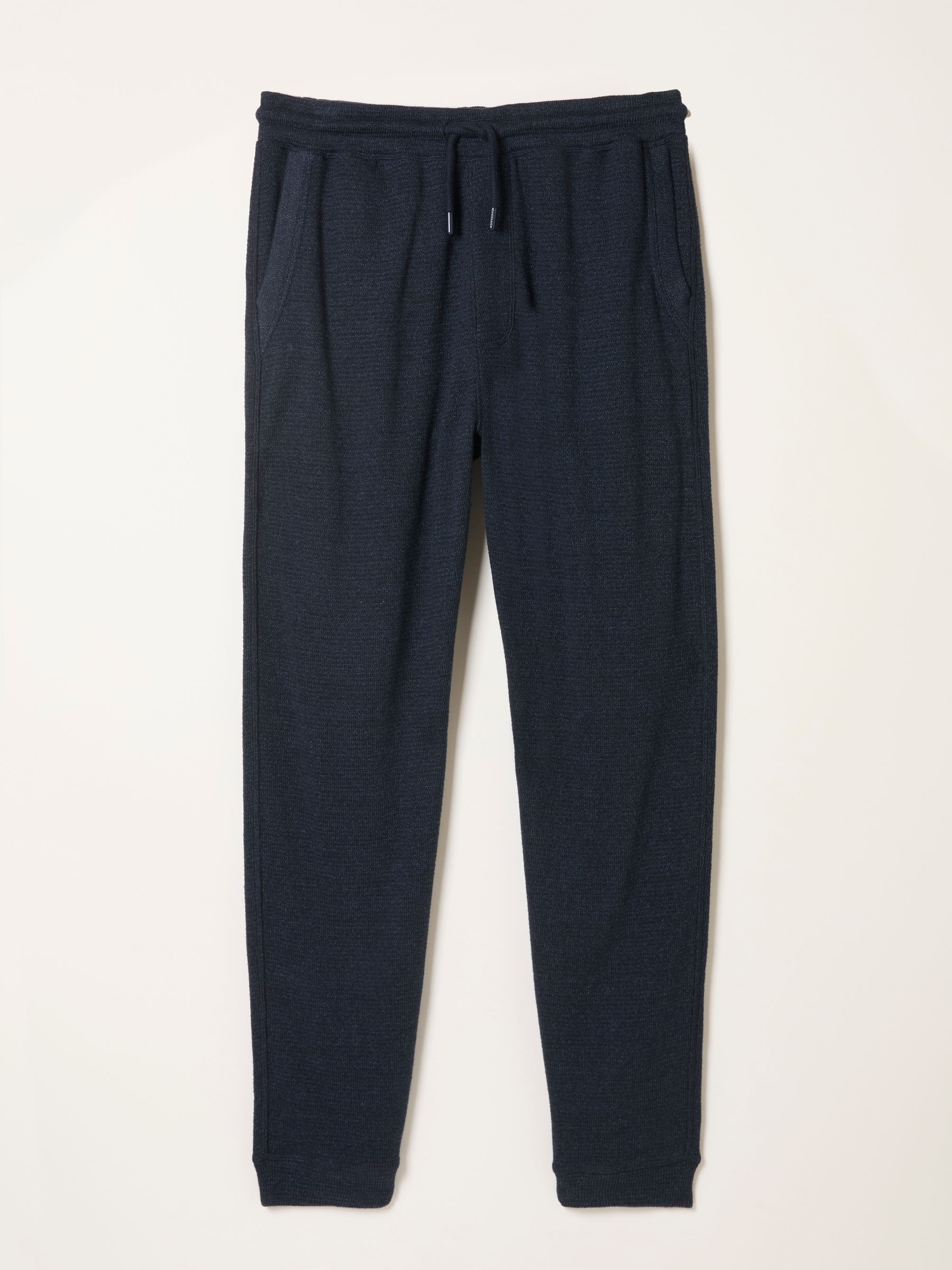 Navy Textured Cuffed Loungepant - Image 5 of 5