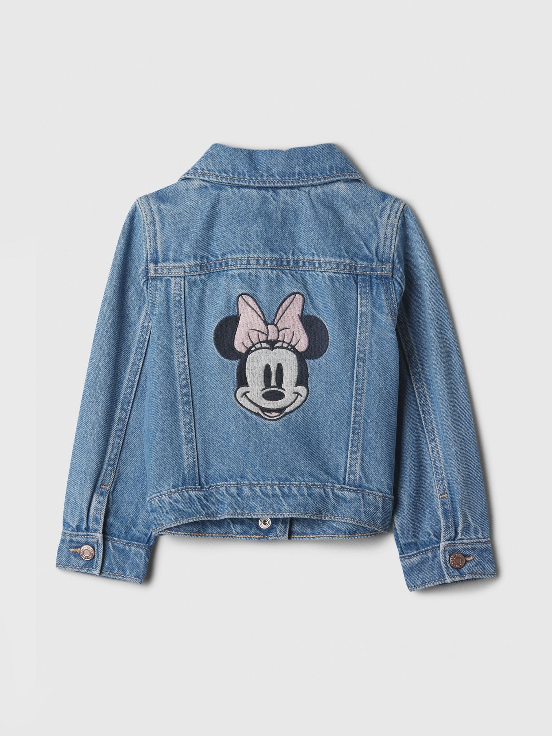 Blue Disney Minnie Mouse Icon Denim Jacket (6mths-5yrs) - Image 3 of 4