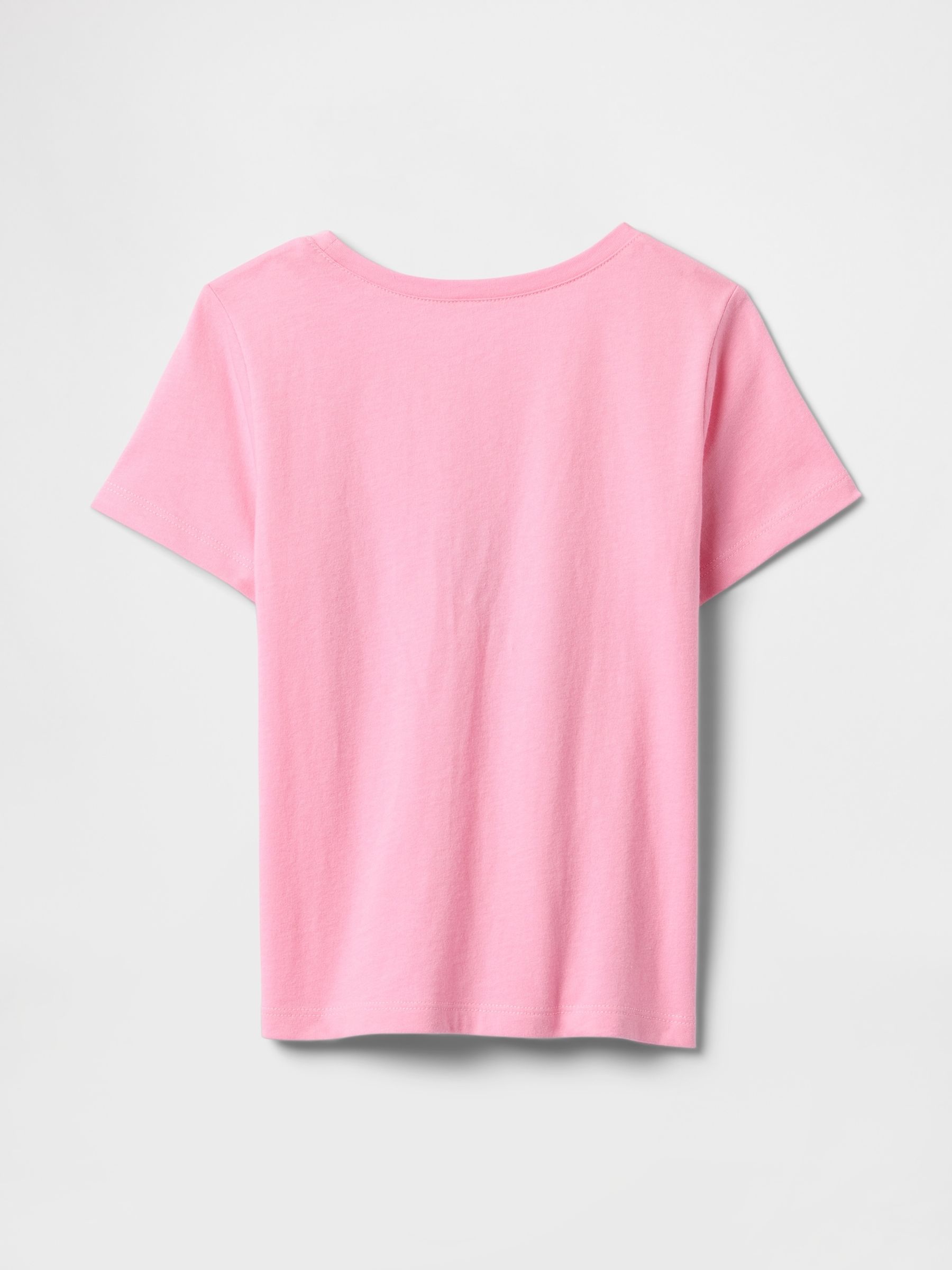 Pink Short Sleeve Crew Neck Graphic T-Shirt (6mths-5yrs) - Image 2 of 5