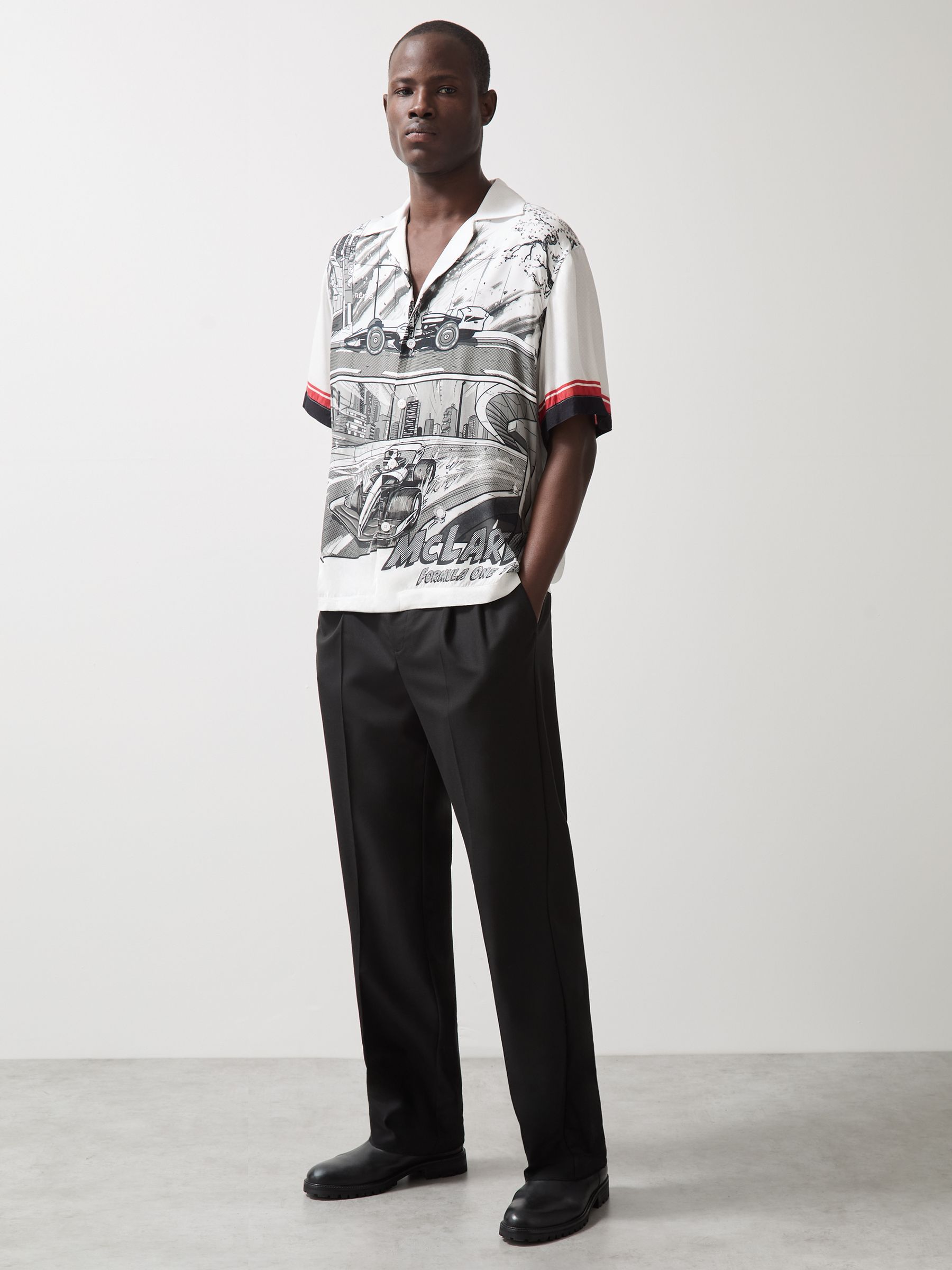 McLaren F1 Team Suzuka GP Shirt in Black/White - Image 1 of 8