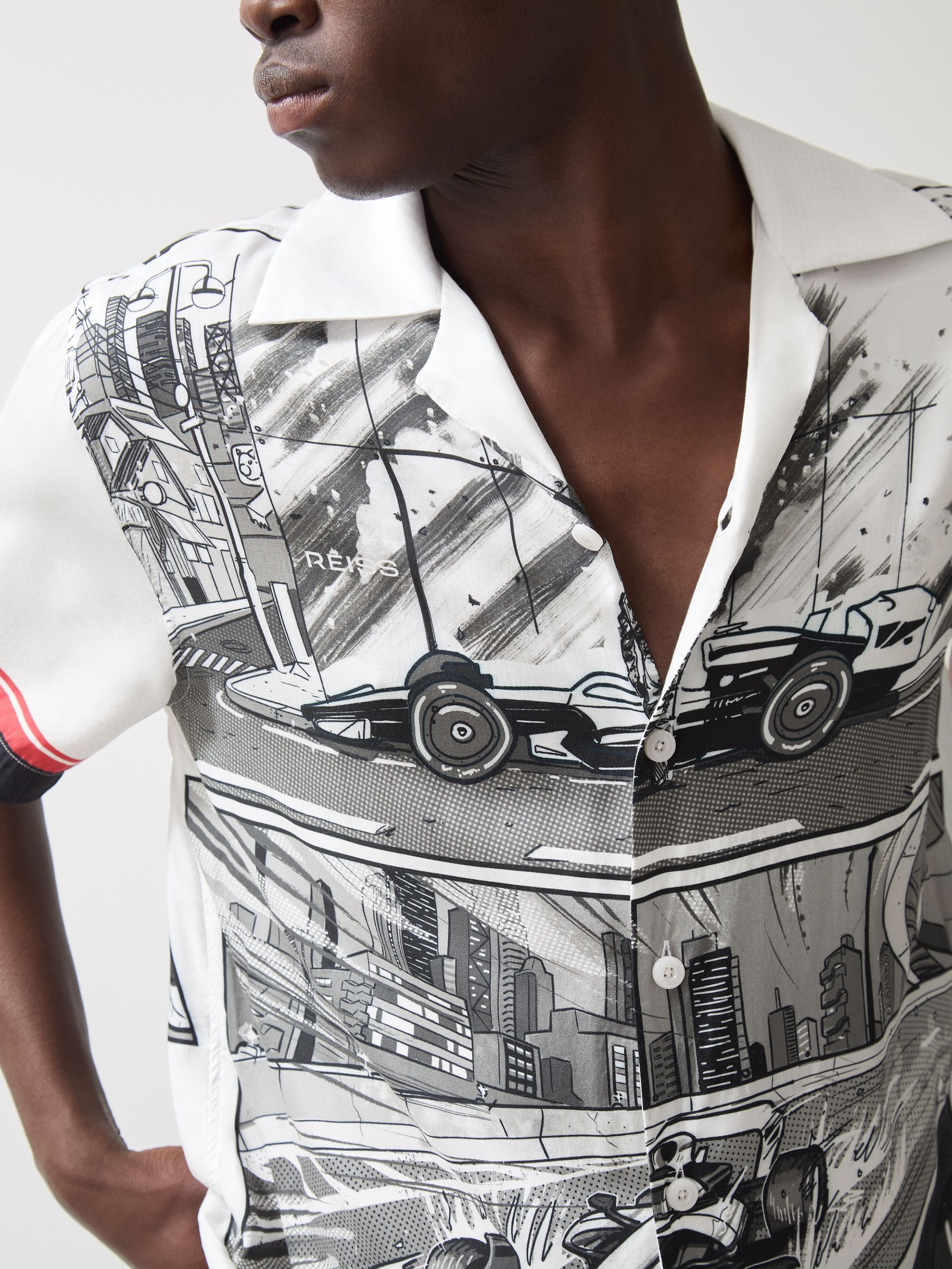 McLaren F1 Team Suzuka GP Shirt in Black/White - Image 3 of 8
