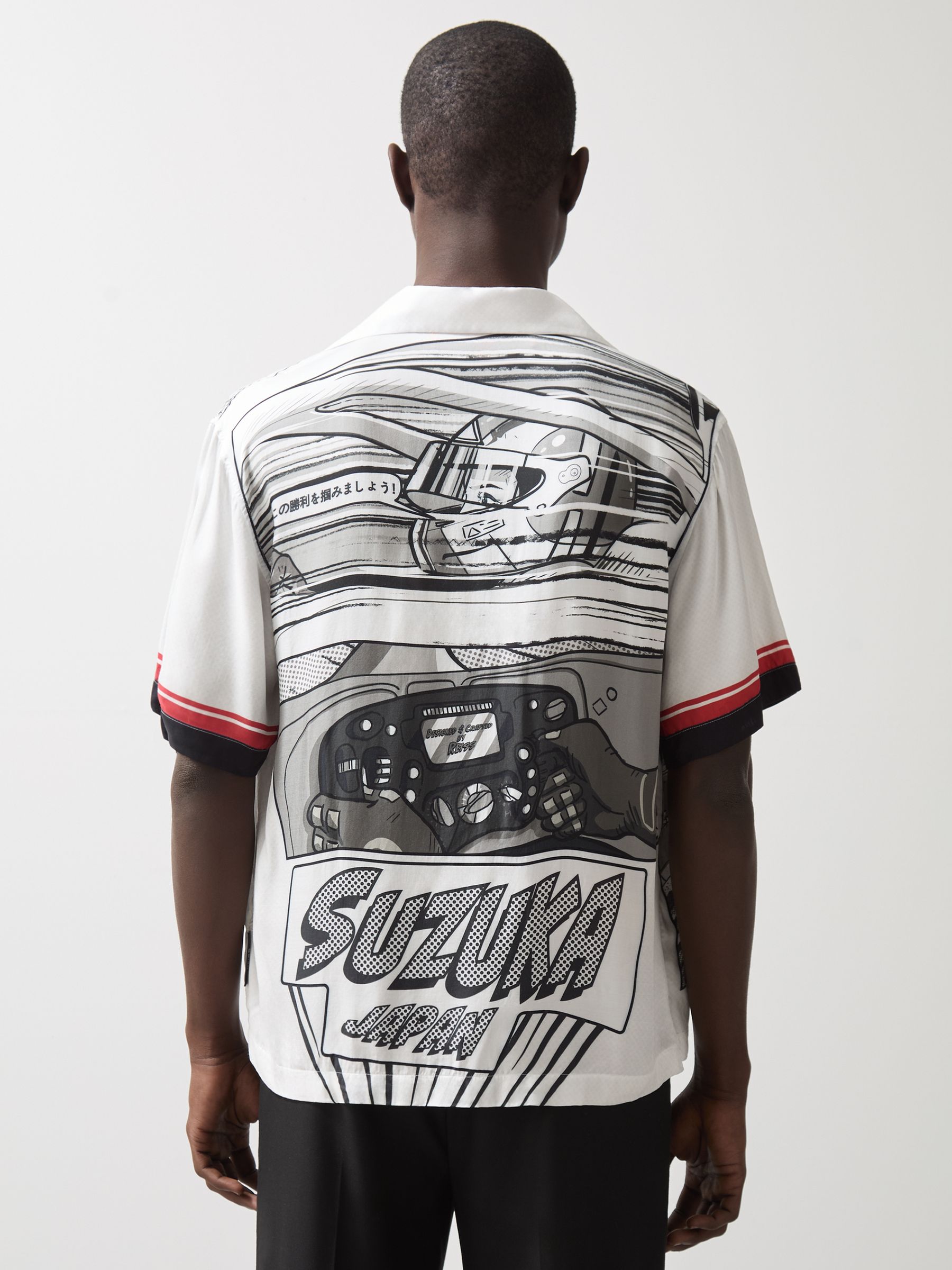 McLaren F1 Team Suzuka GP Shirt in Black/White - Image 4 of 8