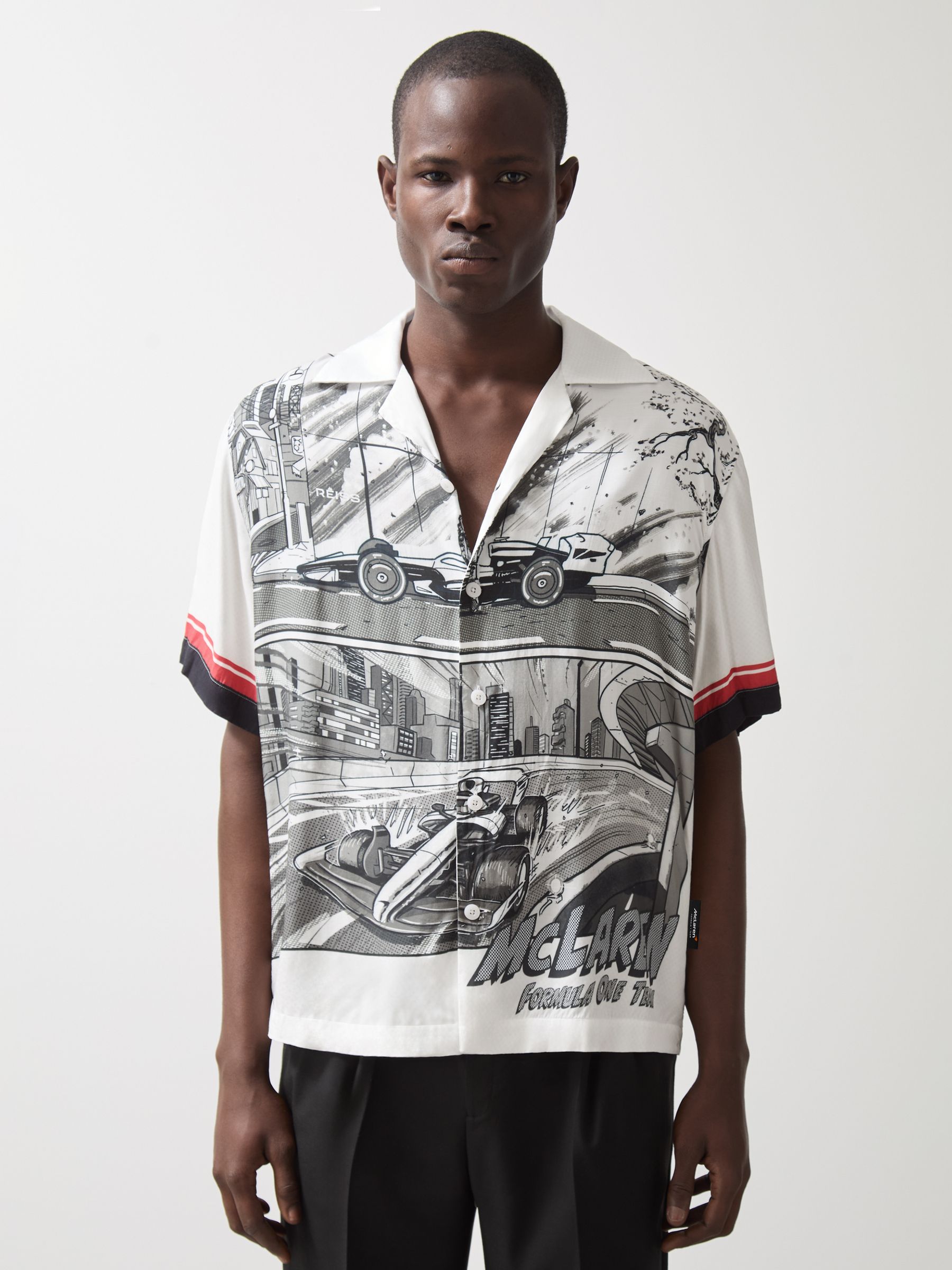 McLaren F1 Team Suzuka GP Shirt in Black/White - Image 5 of 8