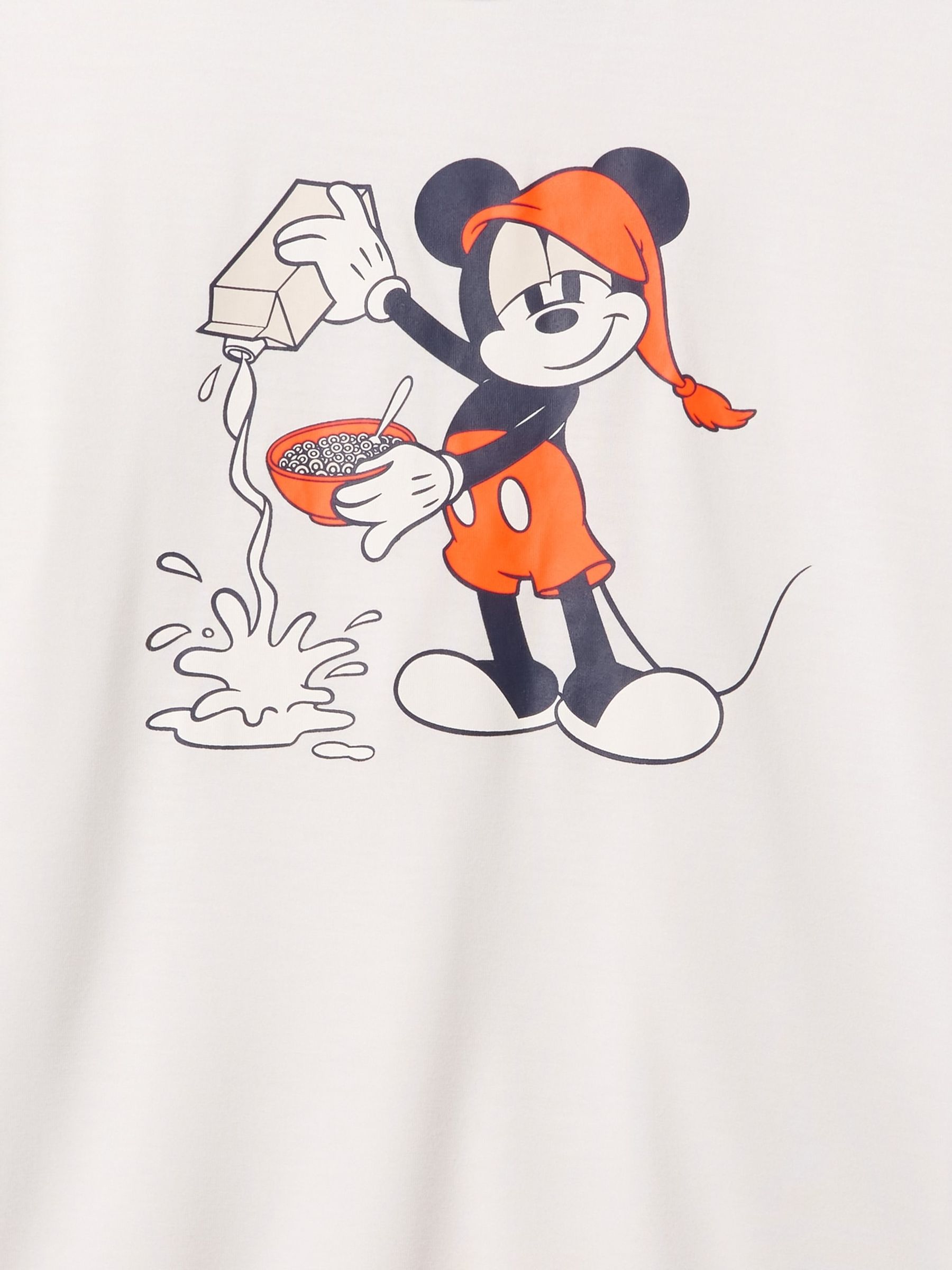 White Mickey Mouse Disney Short Pyjamas (6-13yrs) - Image 3 of 3