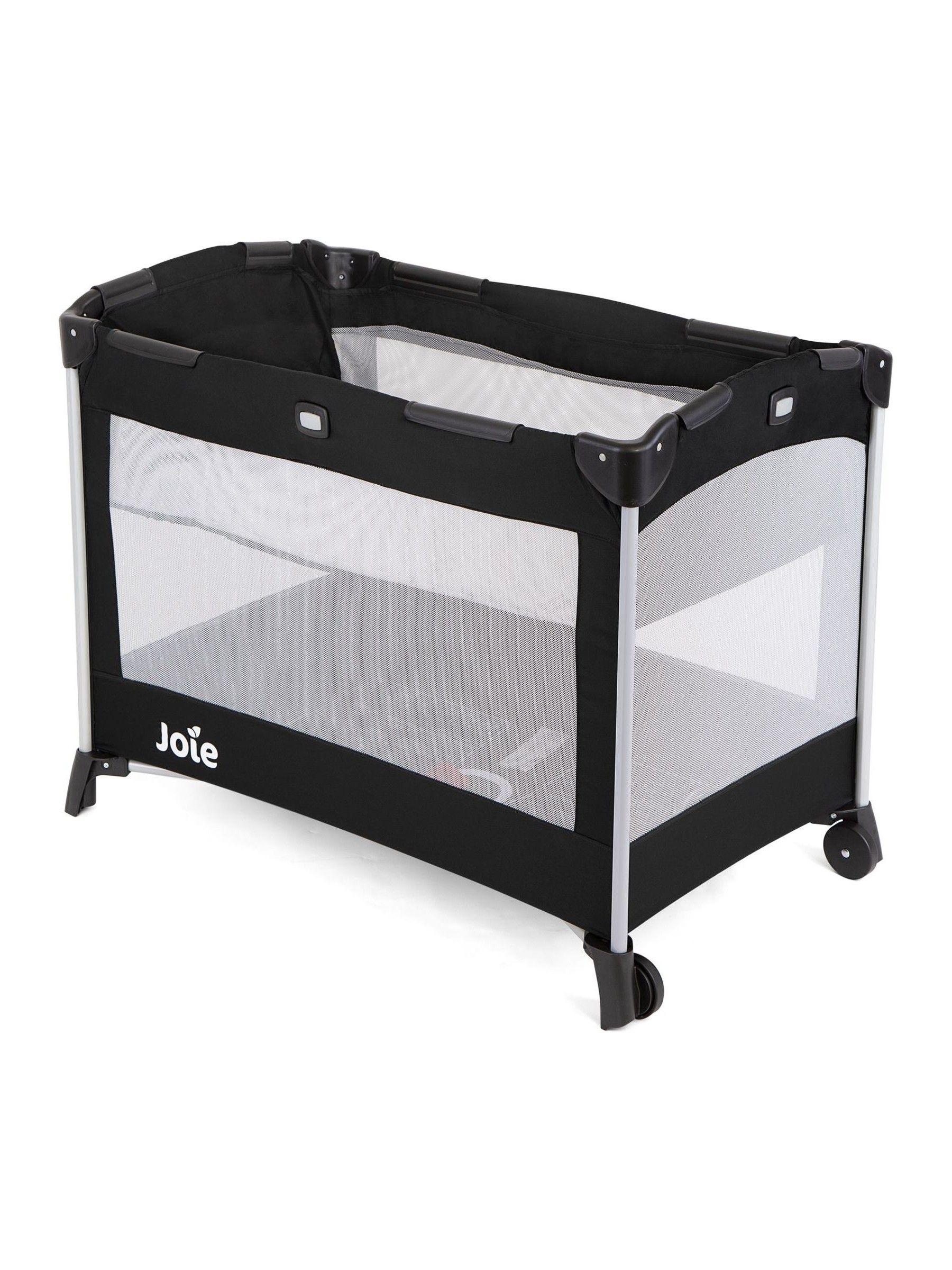 Joie Coal Kubbie Compact Travel Cot - Image 4 of 7