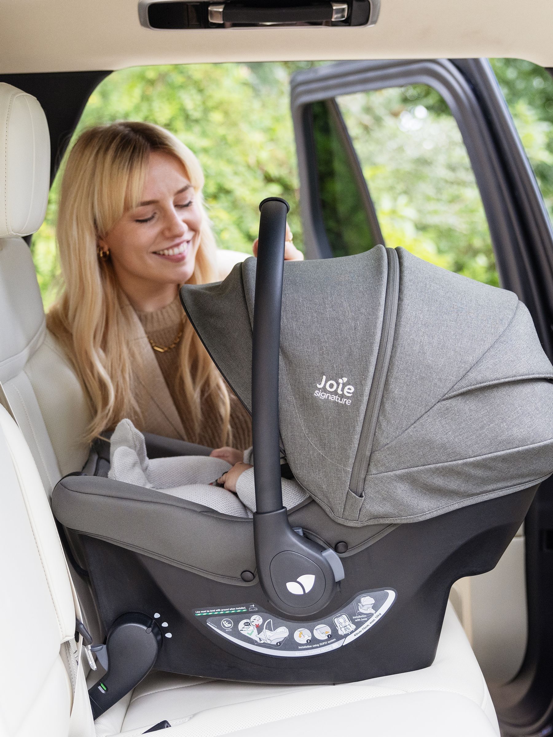 Joie Evergreen Sprint Signature Isofix Infant Carrier - Image 3 of 10