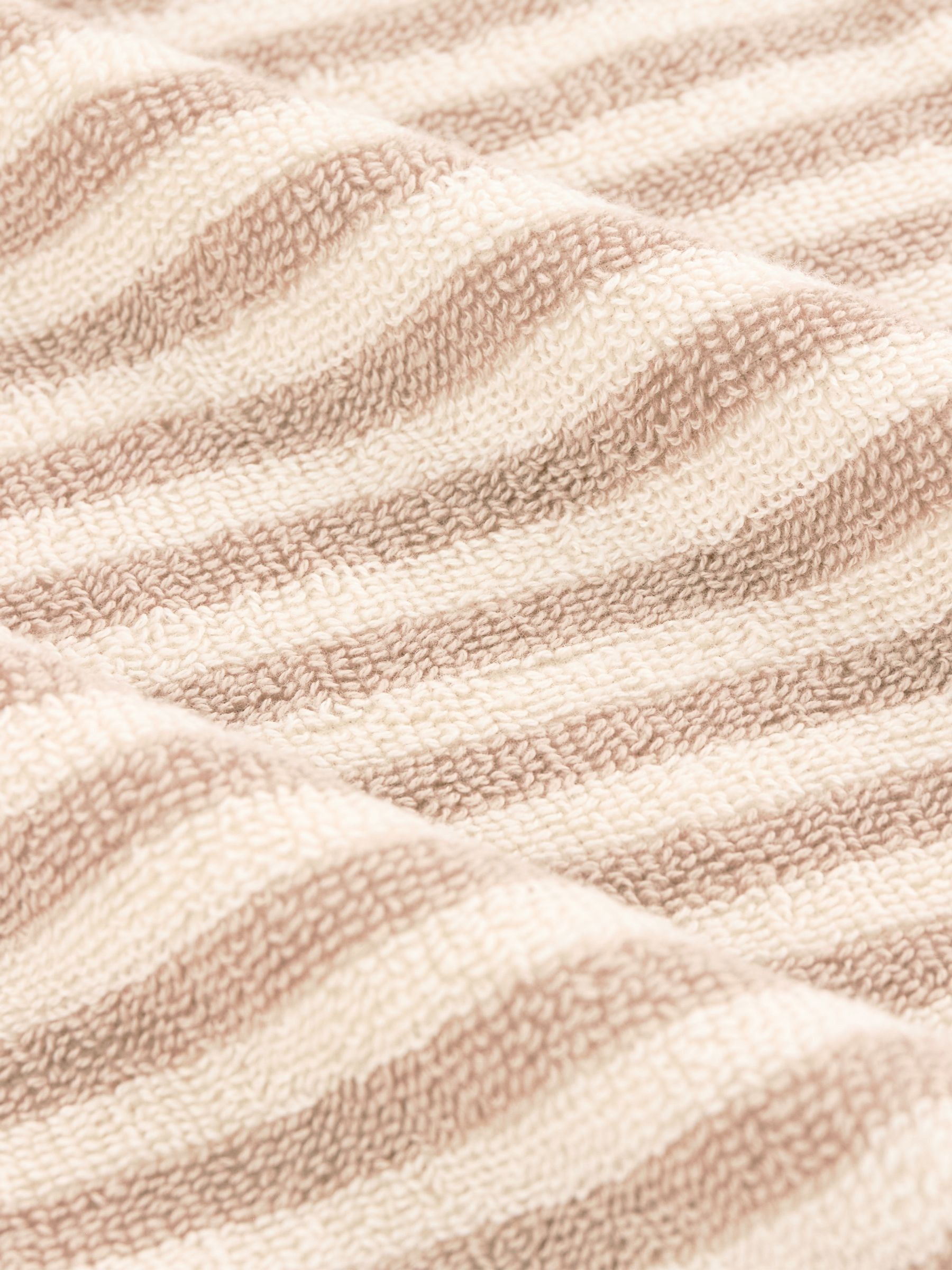 Yard Natural Hebden Striped Towel - Image 4 of 4