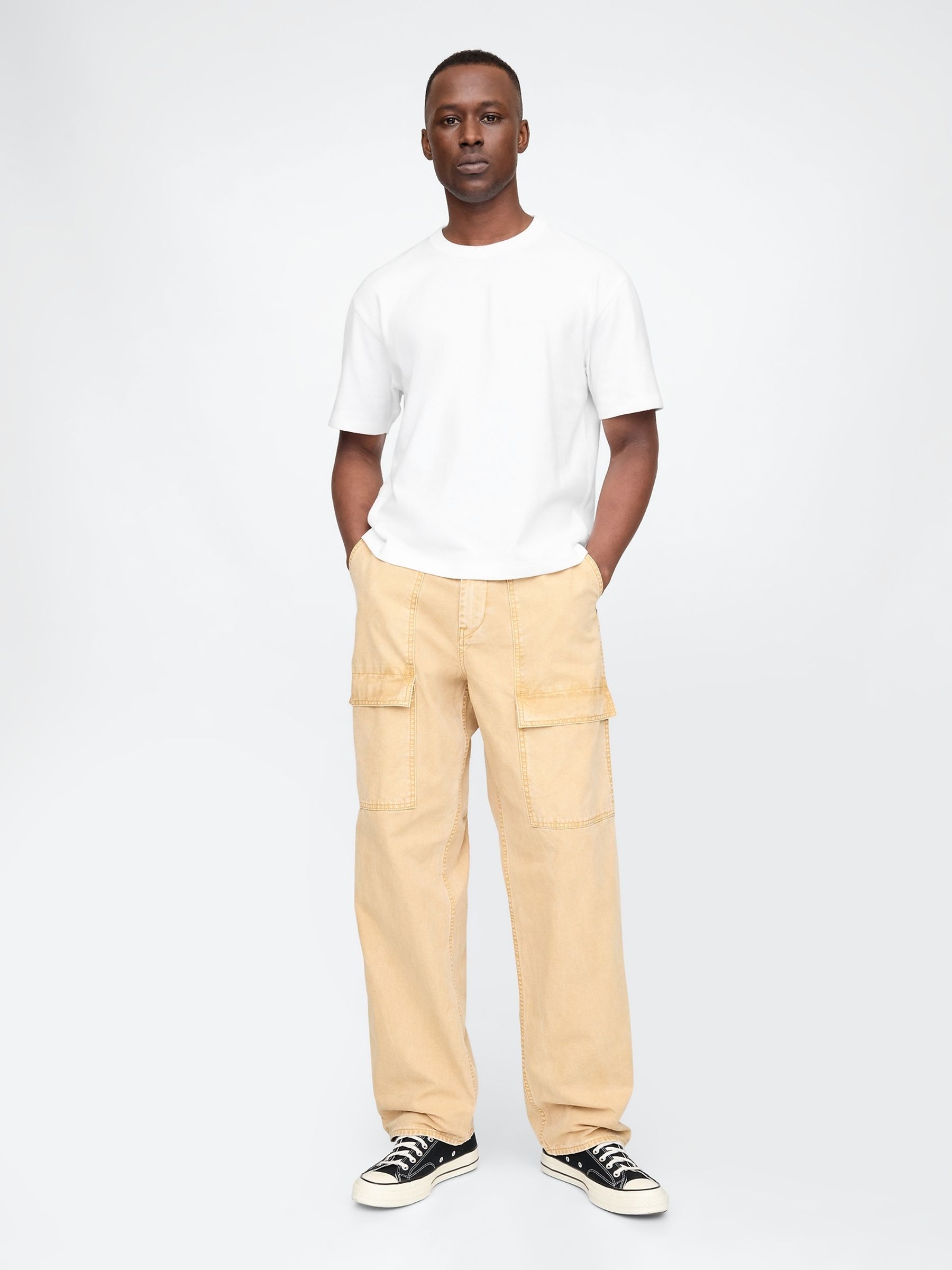 White Heavyweight Boxy T-Shirt - Image 3 of 5