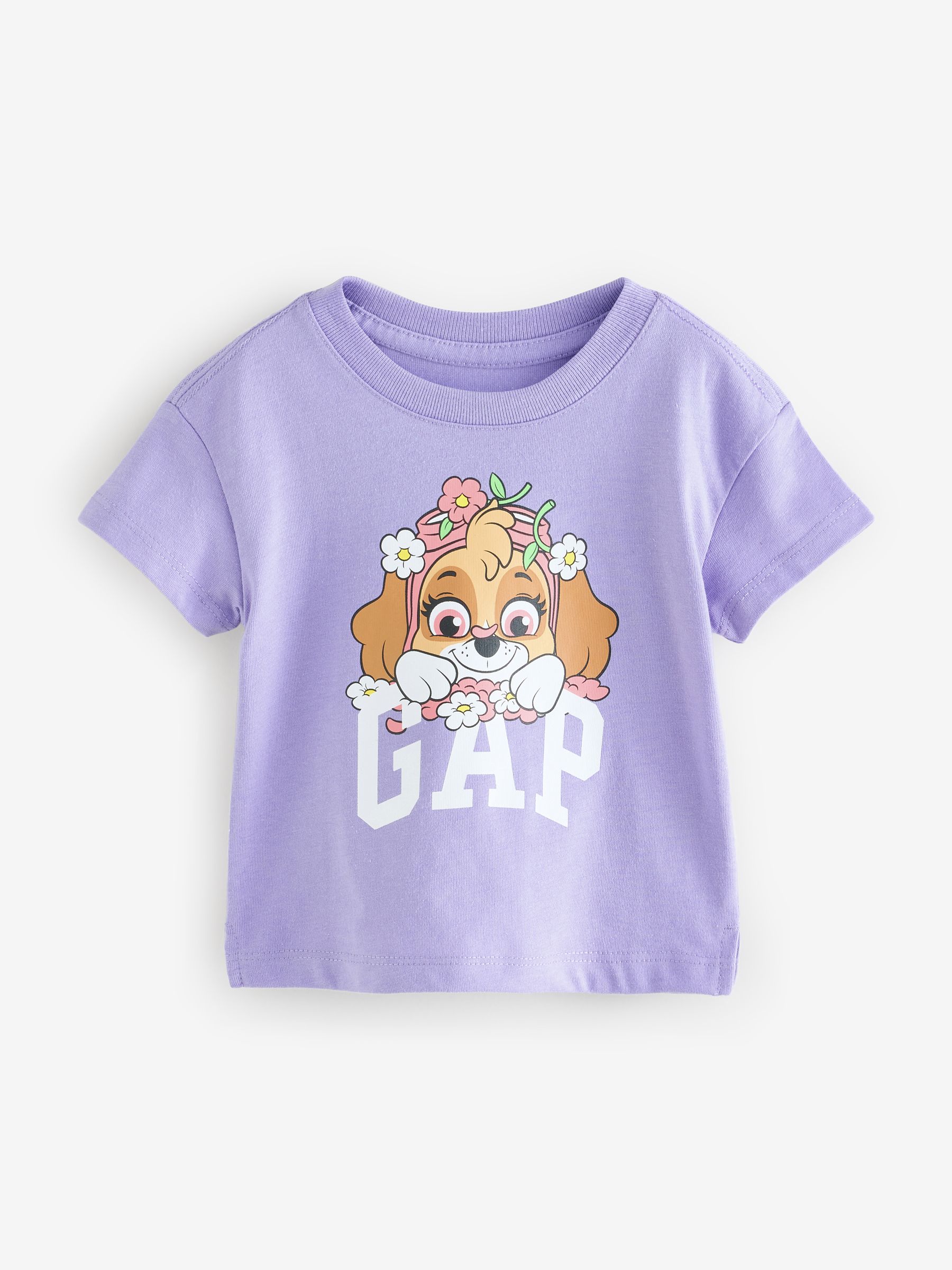 Purple Skye Paw Patrol Graphic T-Shirt (6mths-5yrs) - Image 1 of 4