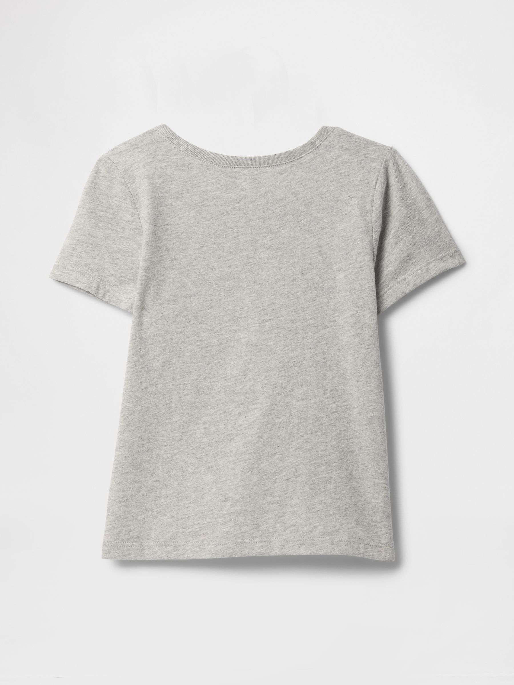 Grey Bunny Short Sleeve Crew Neck Graphic T-Shirt (6mths-5yrs) - Image 2 of 3