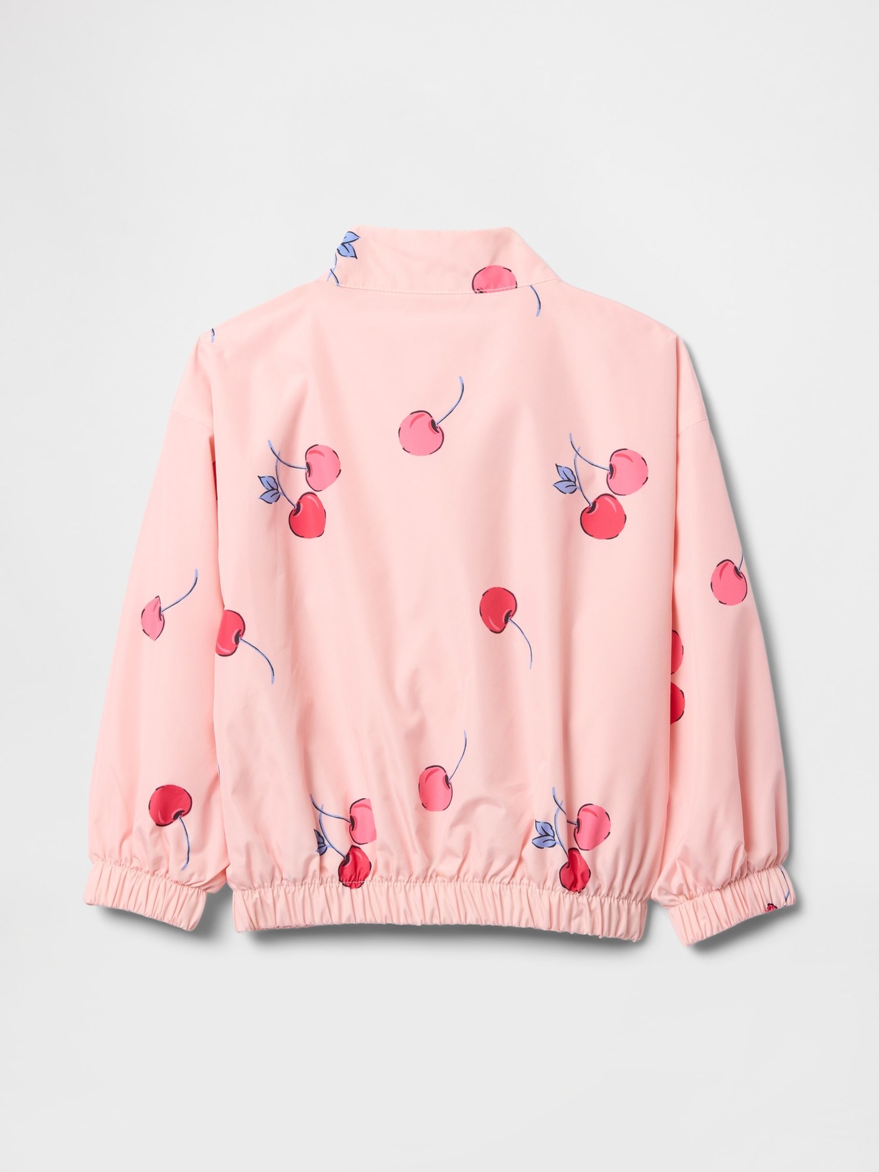 Pink Zip Up Windbreaker Jacket (6mths-5yrs) - Image 2 of 2