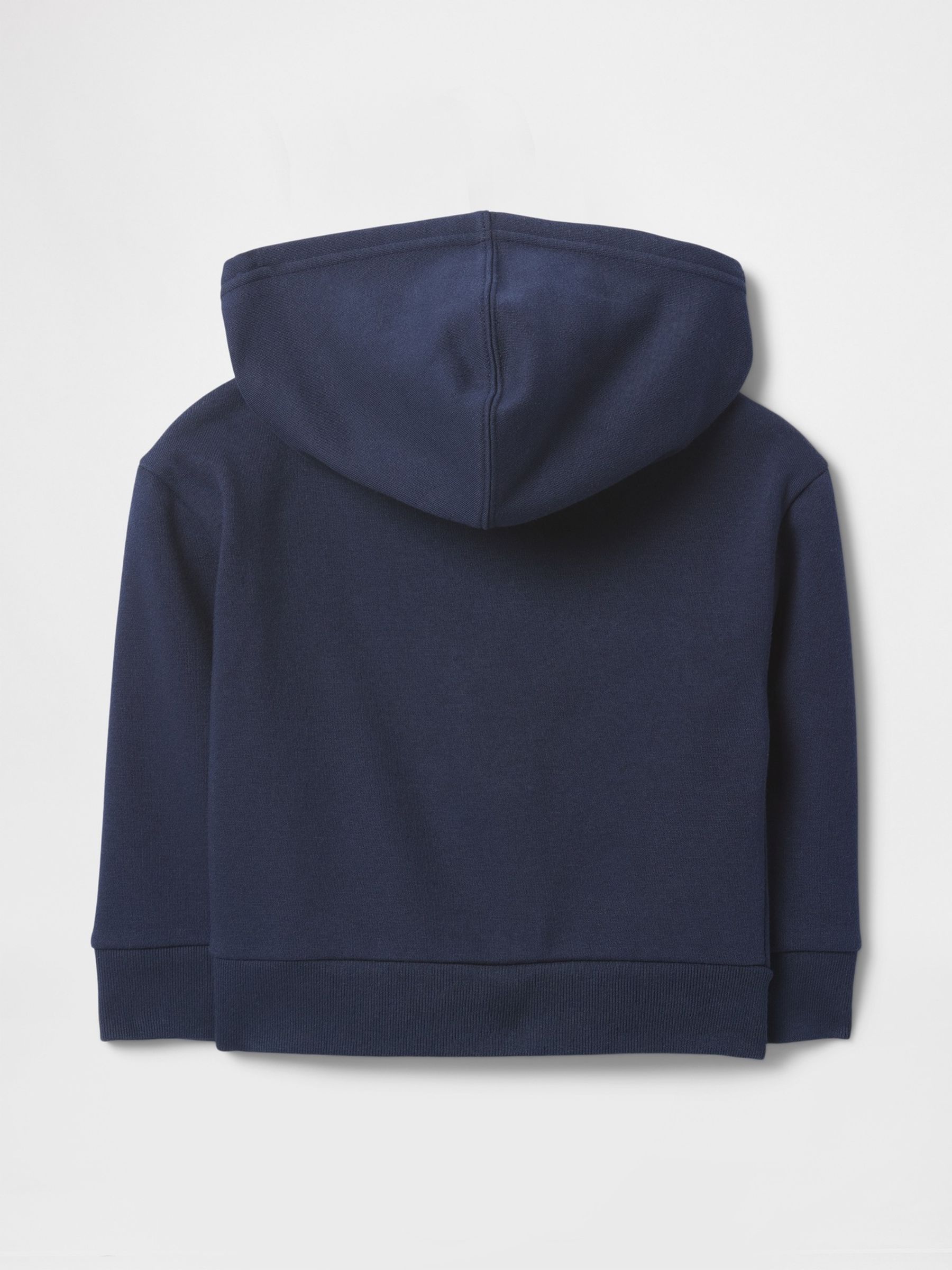 Navy Blue Relaxed Logo Zip Hoodie (6mths-5yrs) - Image 2 of 3