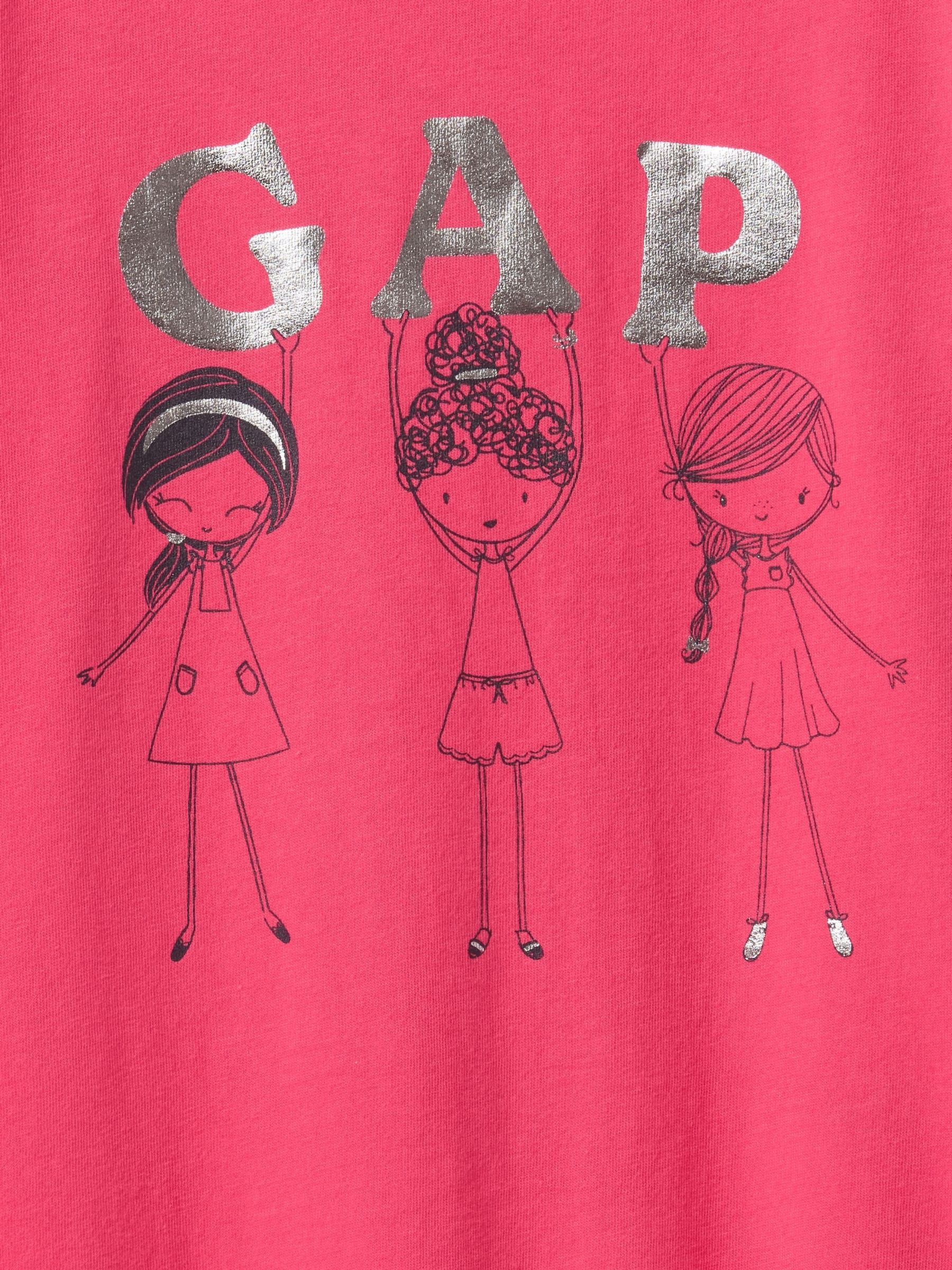 Bright Pink Short Sleeve Crew Neck Graphic T-Shirt (6mths-5yrs) - Image 3 of 3
