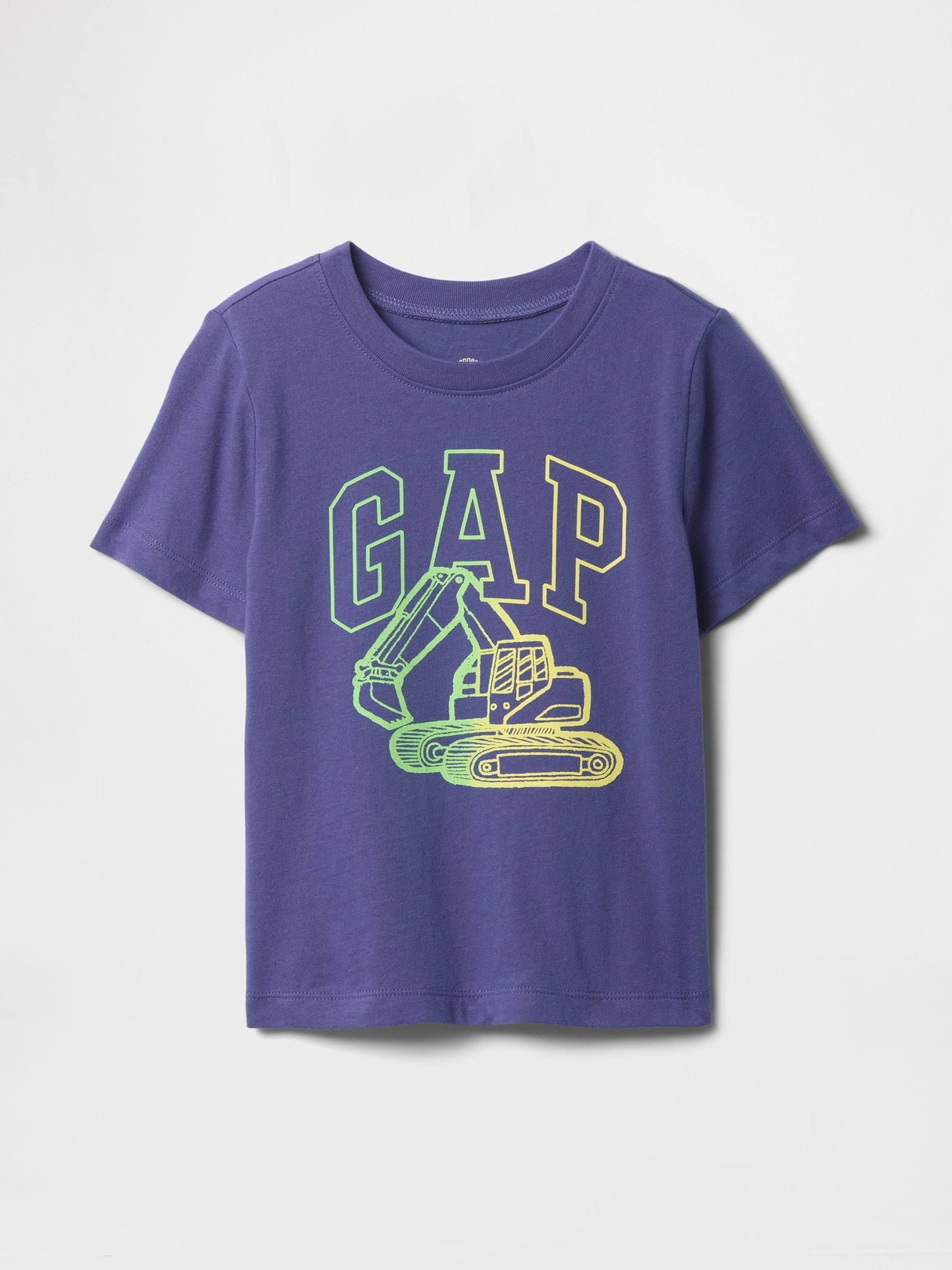 Purple Short Sleeve Graphic T-Shirt (6mths-5yrs) - Image 1 of 3