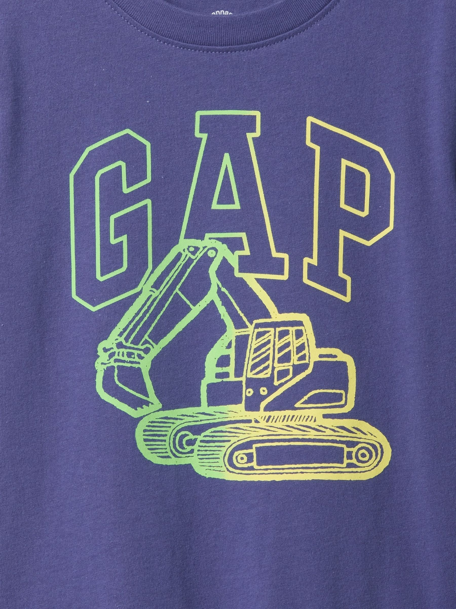 Purple Short Sleeve Graphic T-Shirt (6mths-5yrs) - Image 3 of 3