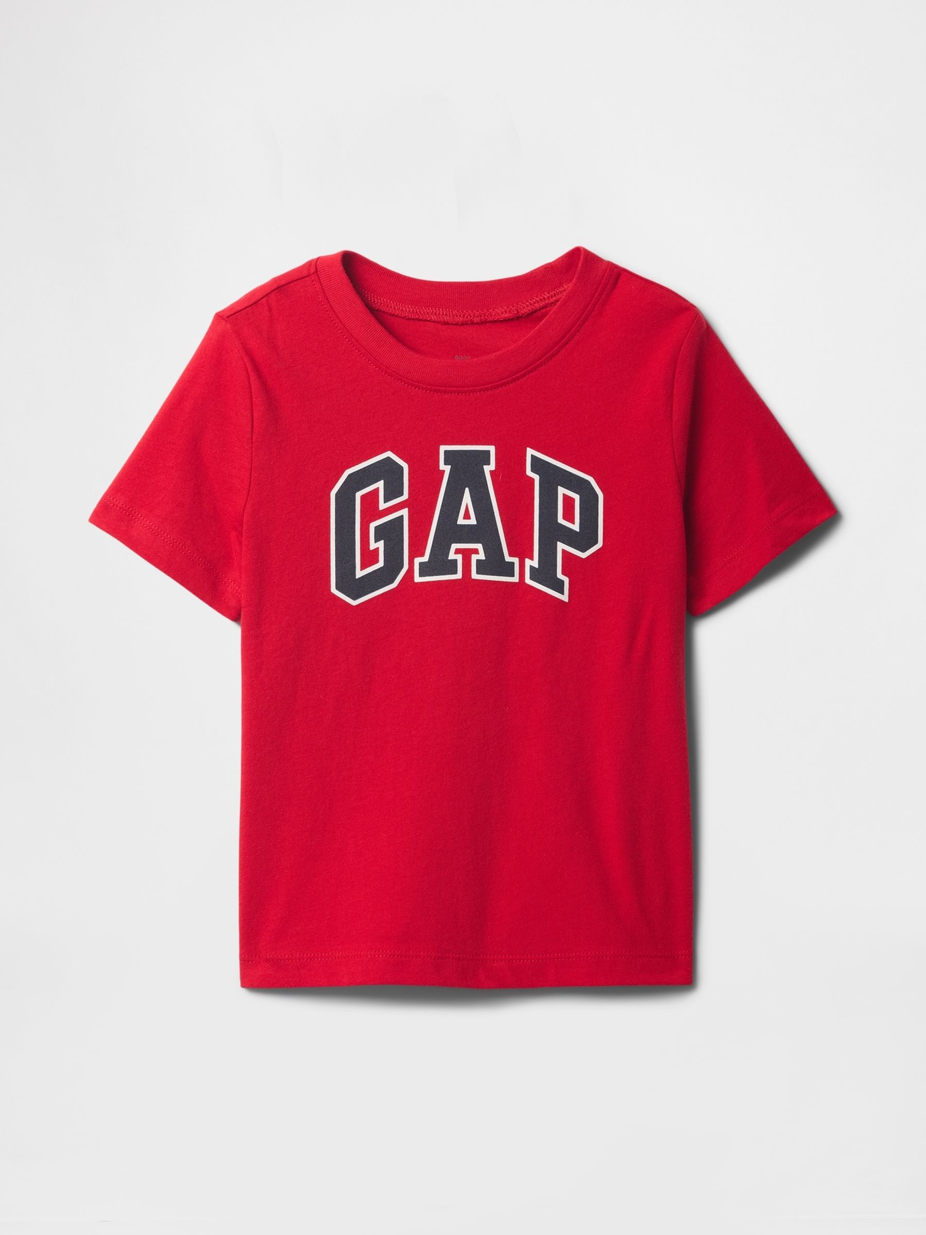 Red Logo Short Sleeve Crew Neck T-Shirt (Newborn-5yrs) - Image 1 of 3