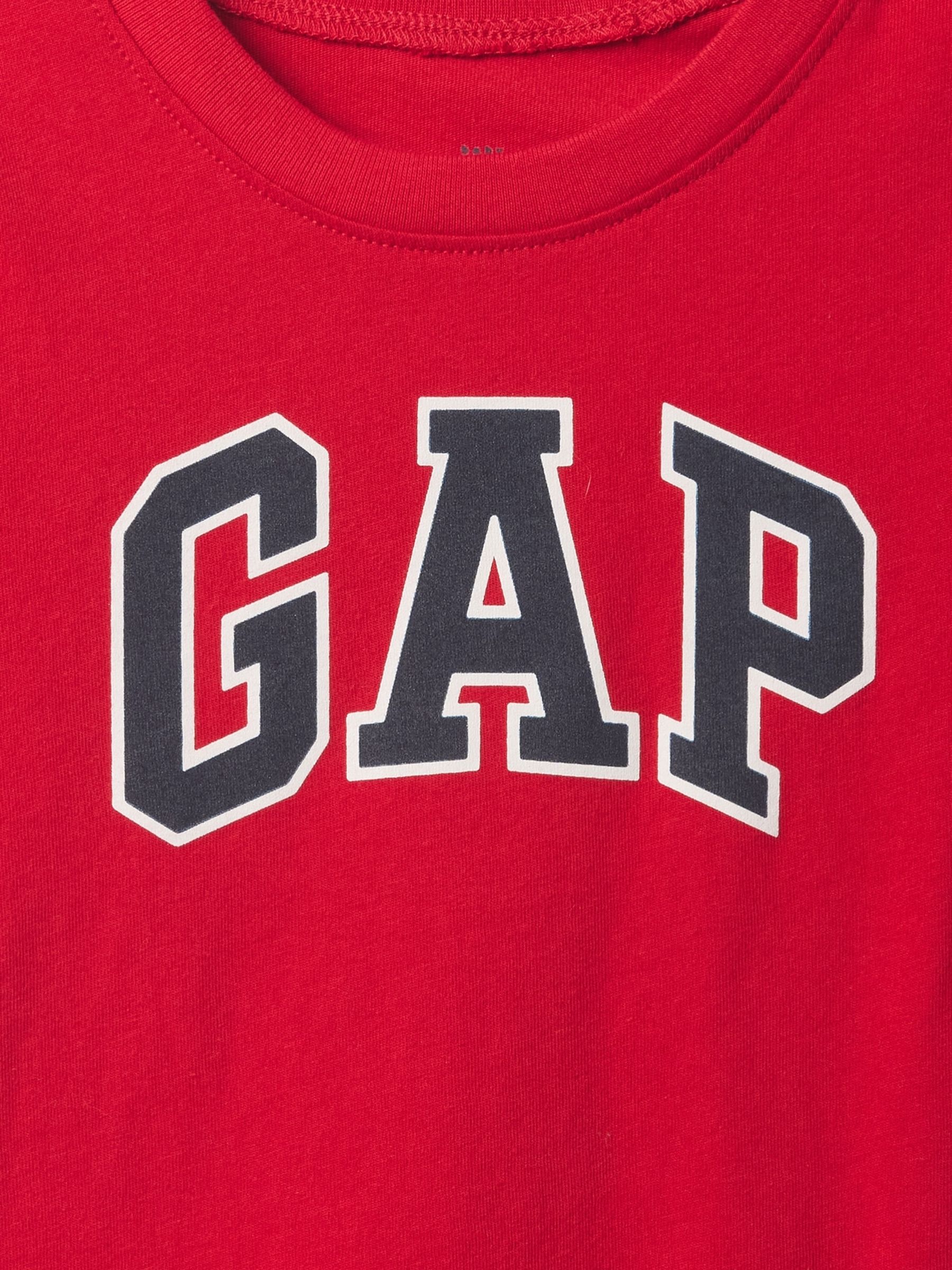 Red Logo Short Sleeve Crew Neck T-Shirt (Newborn-5yrs) - Image 3 of 3