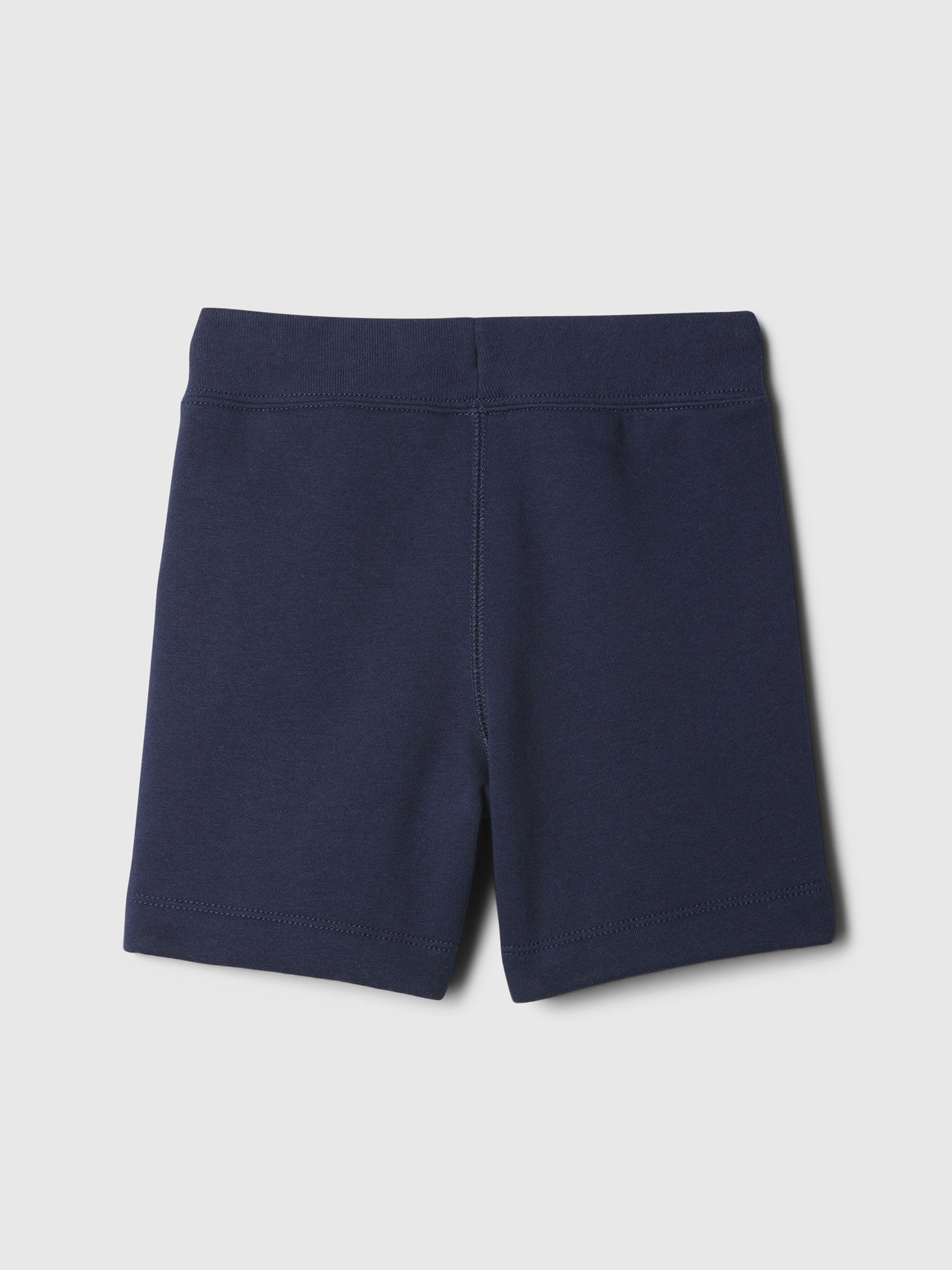 Navy Blue Pull On Logo Jogger Shorts (6mths-5yrs) - Image 2 of 3