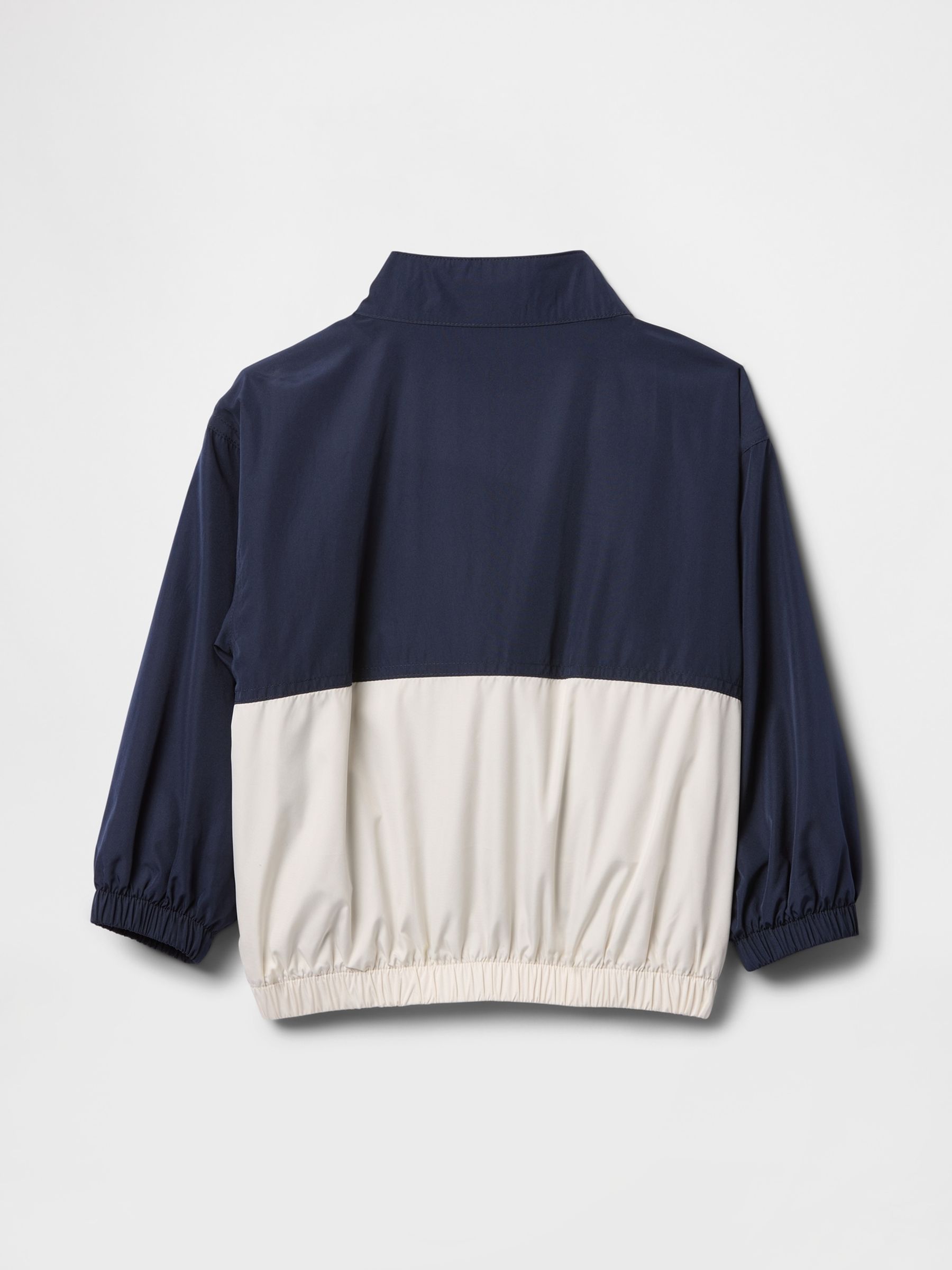 Navy Blue NYC Logo Colourblock Windbreaker (6mths-5yrs) - Image 2 of 3